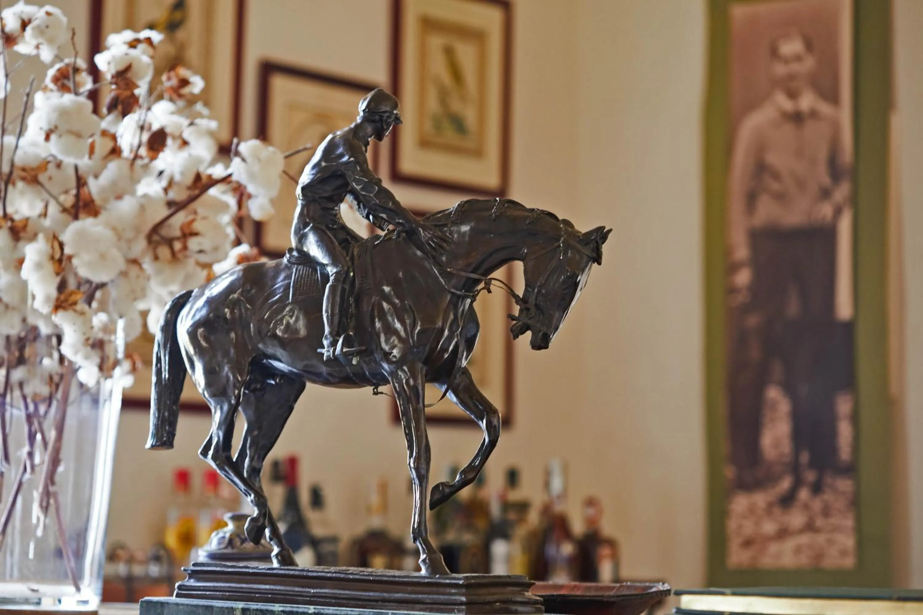 Lobby or reception in Hacienda de San Rafael