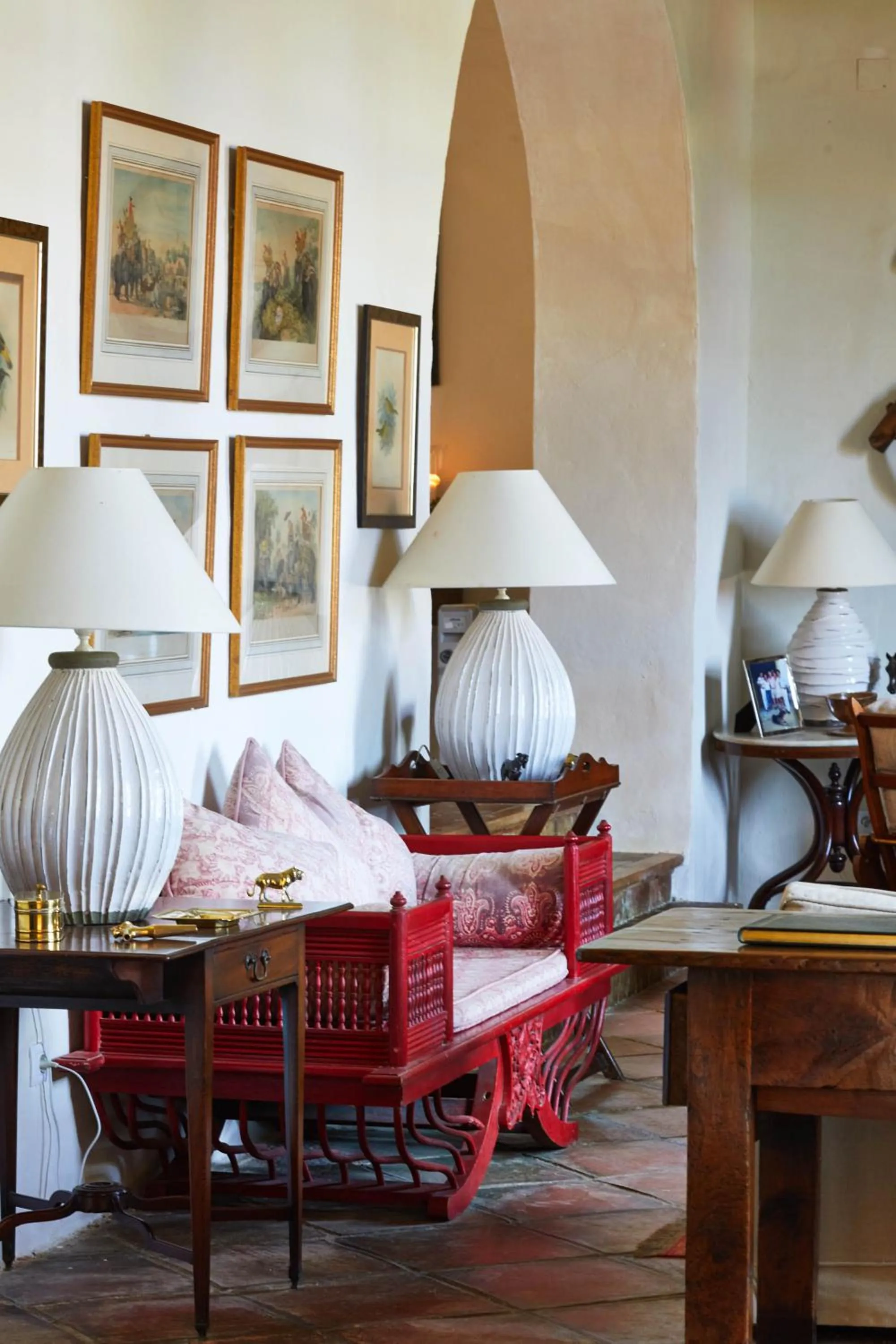 Lobby or reception in Hacienda de San Rafael