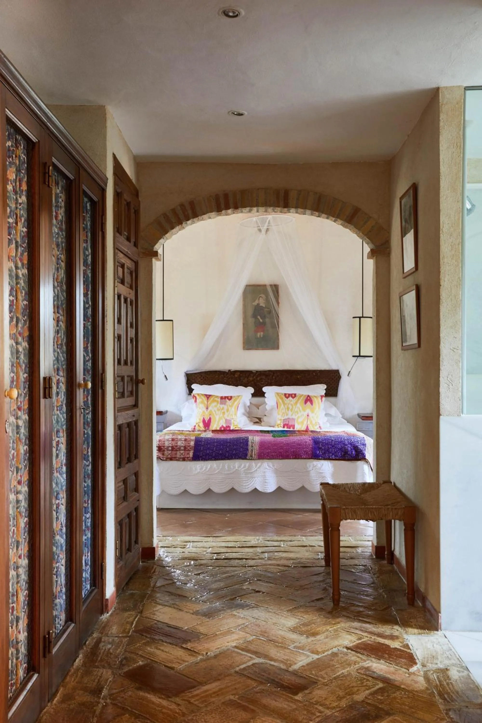 Bed in Hacienda de San Rafael