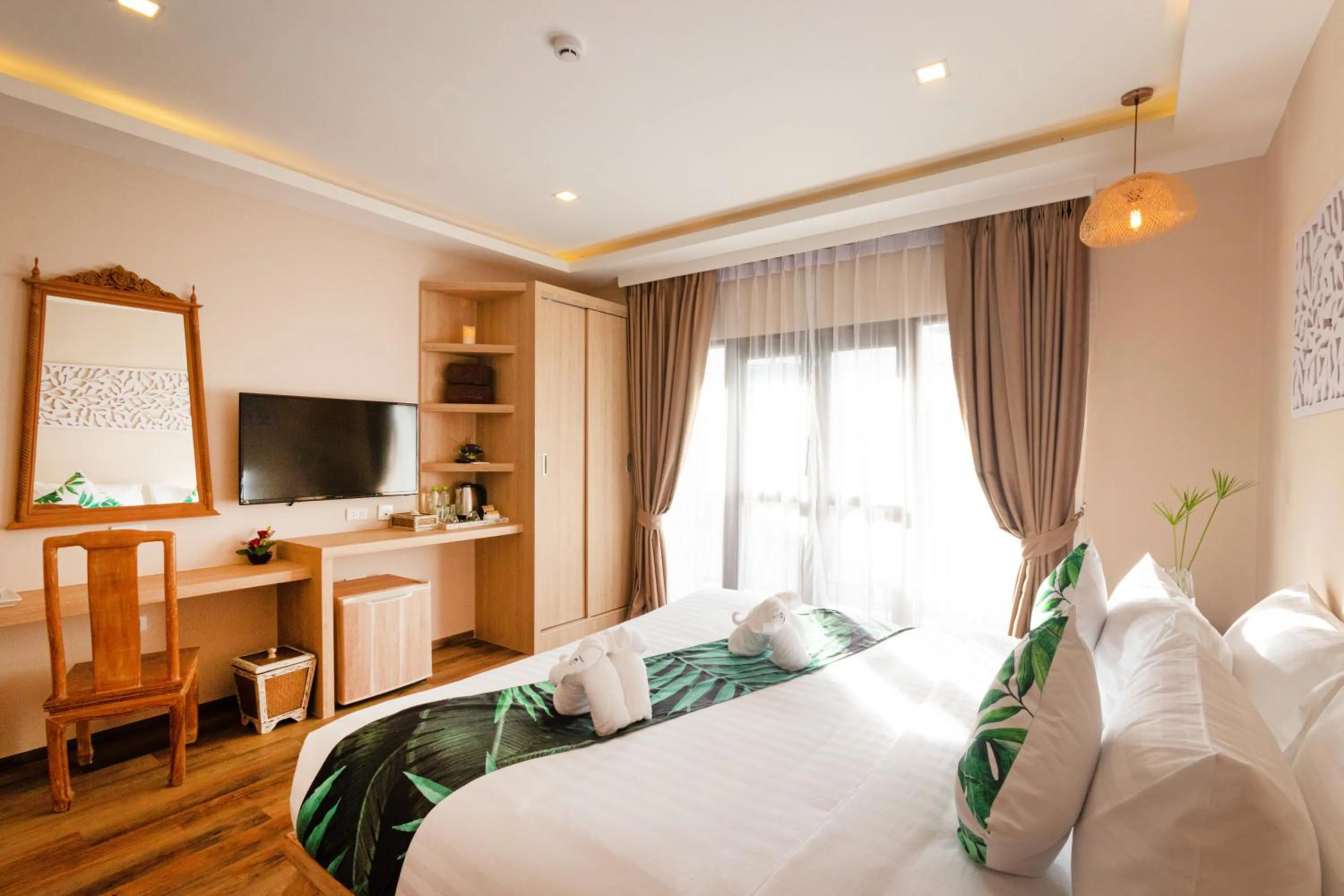 Bed in Vannee Golden Sands Beachfront Resort