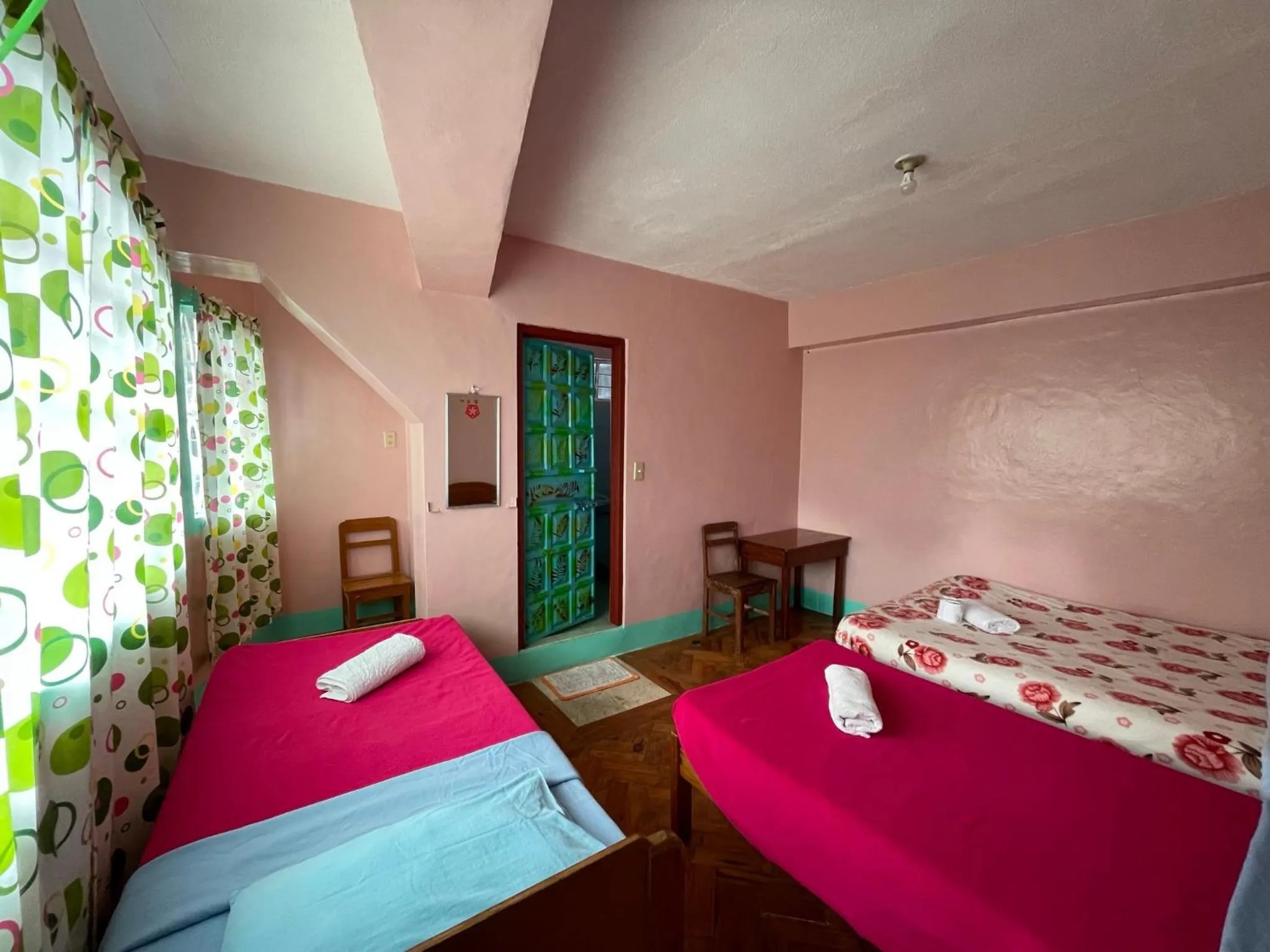 Bed in Sagada Guesthouse