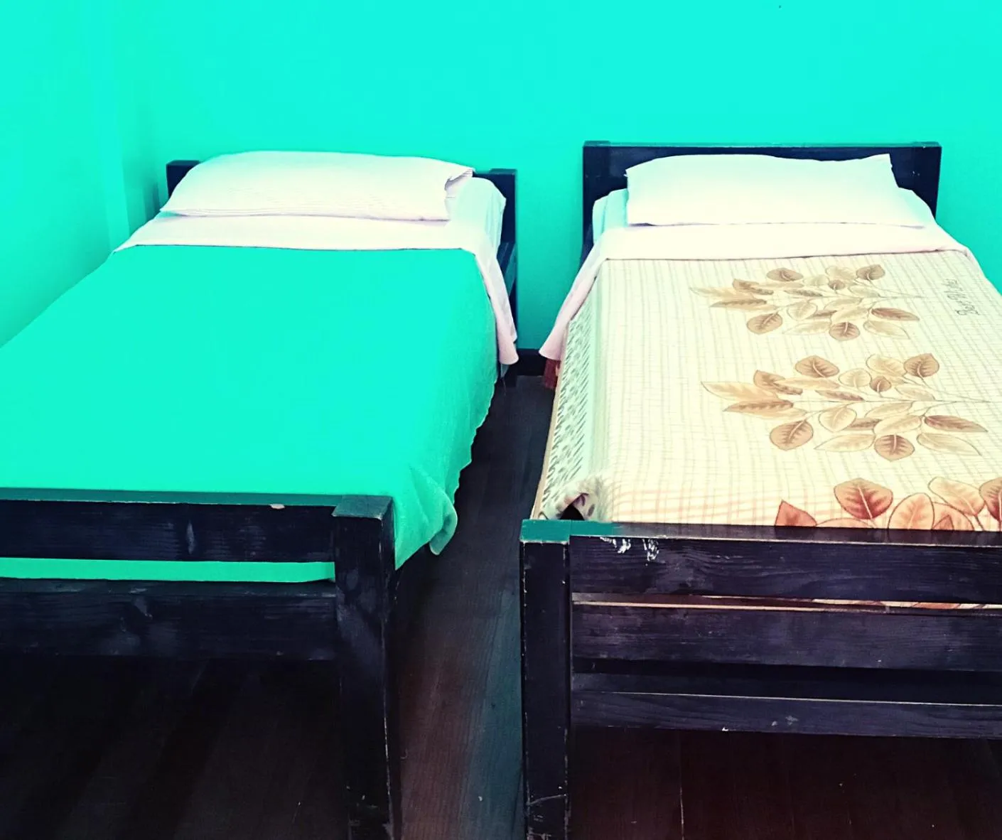 Bed in Sagada Guesthouse