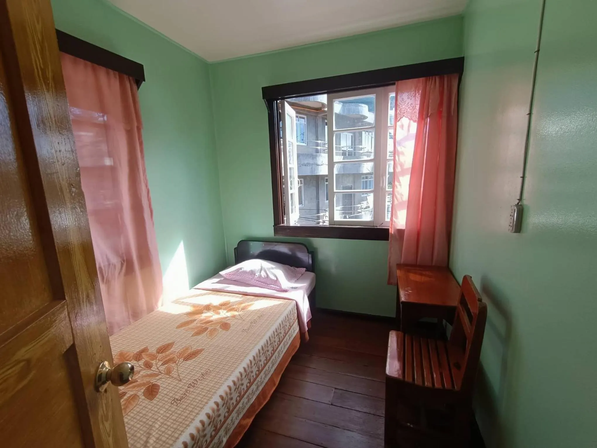 Bed in Sagada Guesthouse