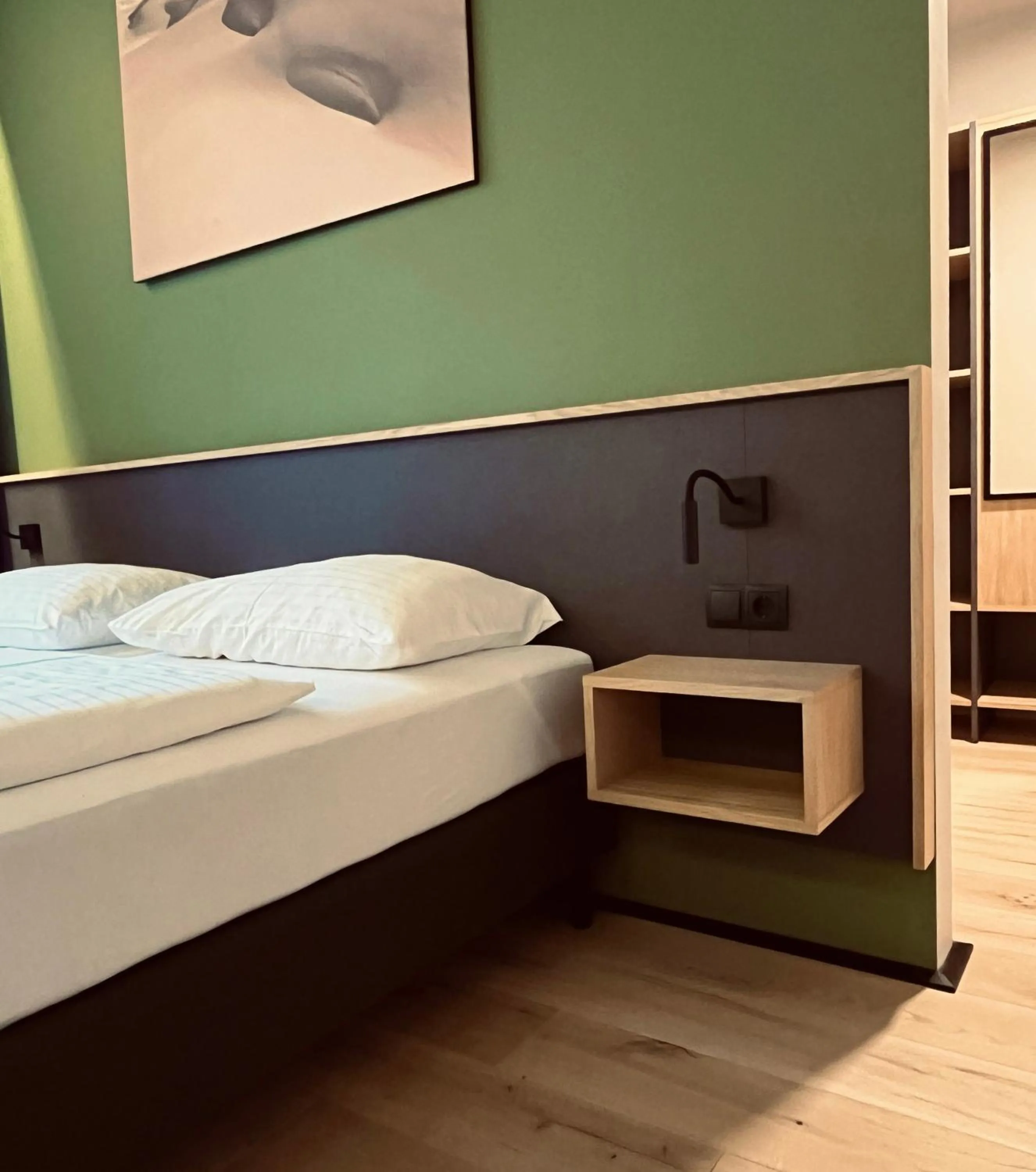 Bed in Hotel Simader