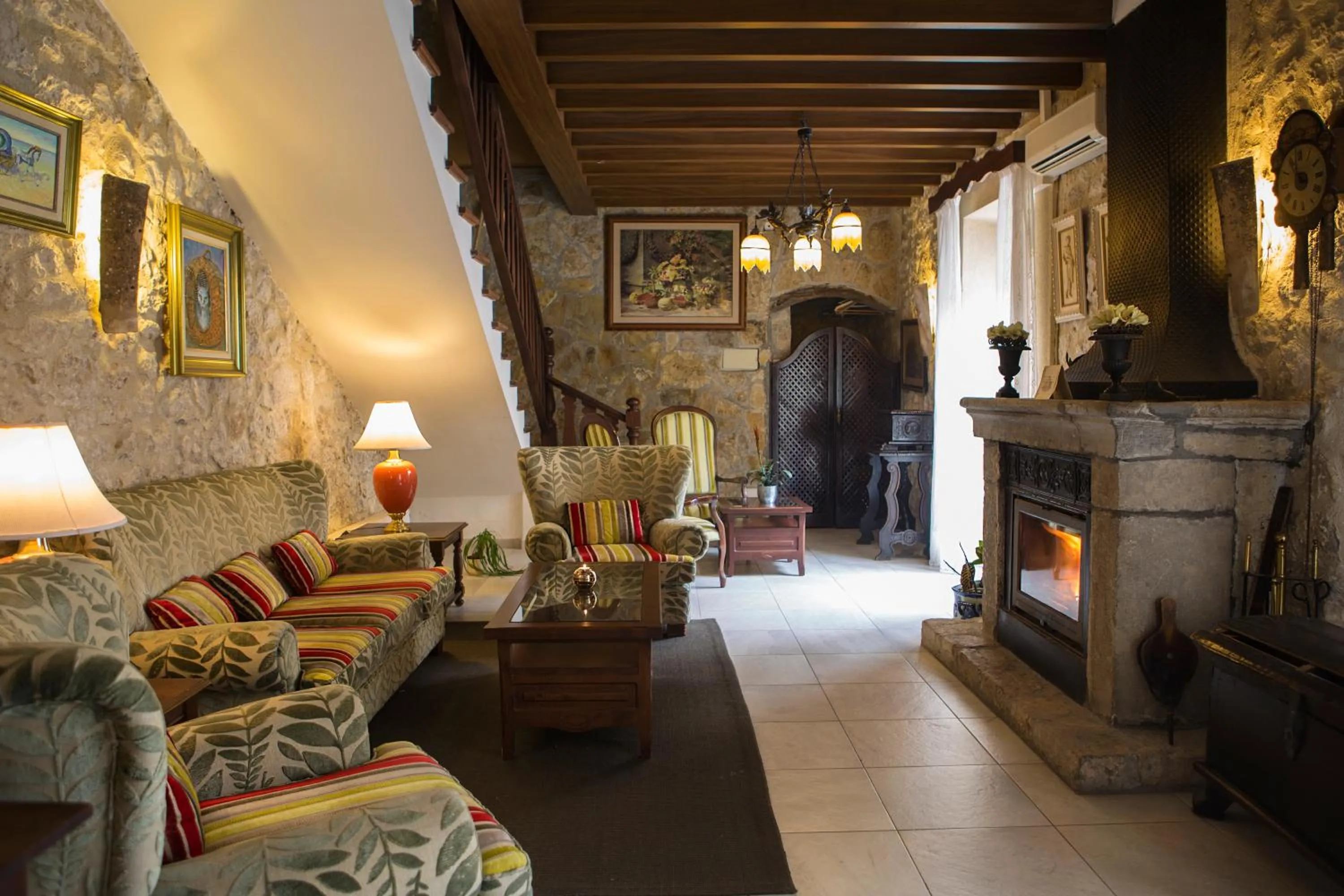 Living room in Monnaber Nou Finca Hotel & Spa