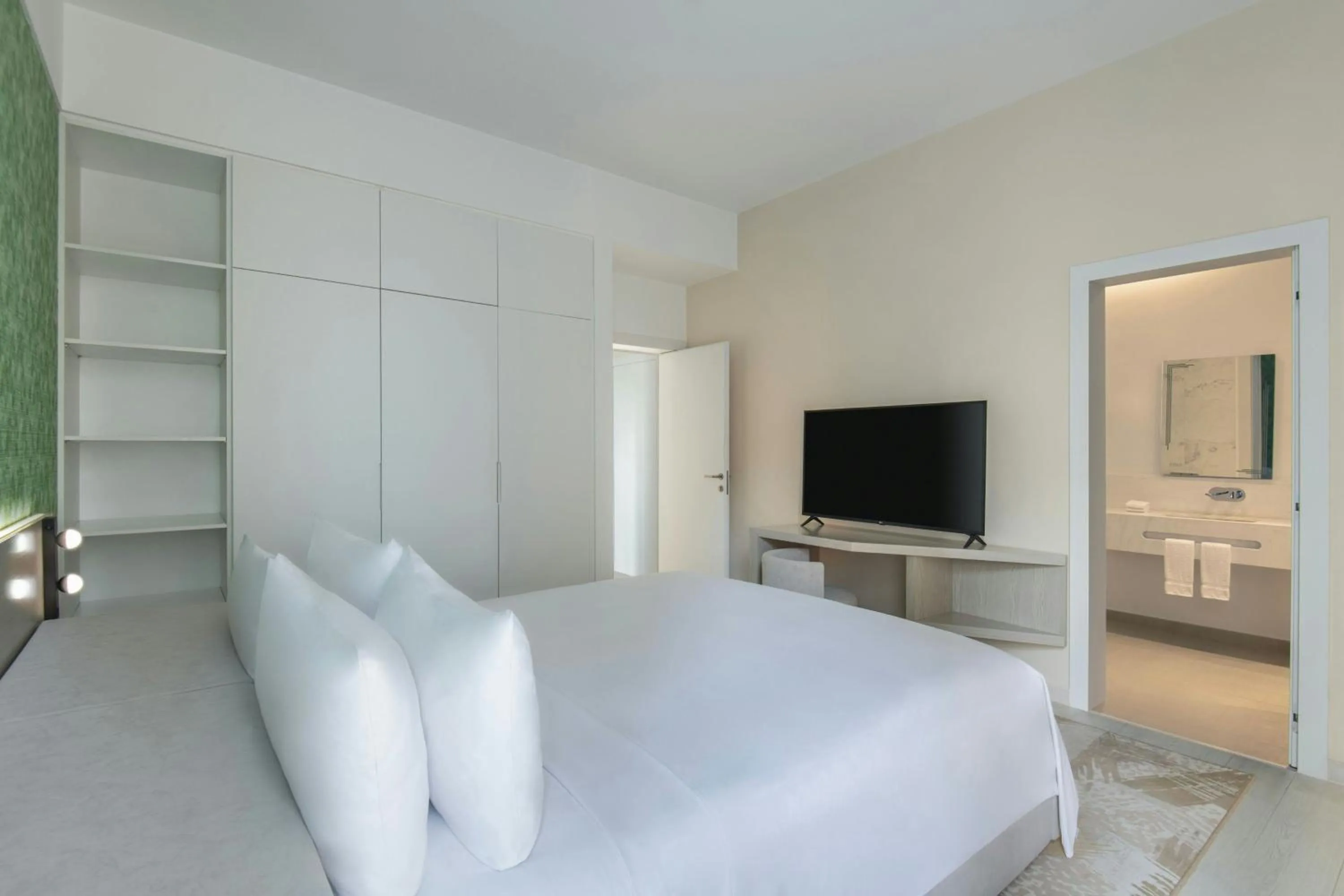 Bedroom, Bed in Element by Westin West Bay Doha