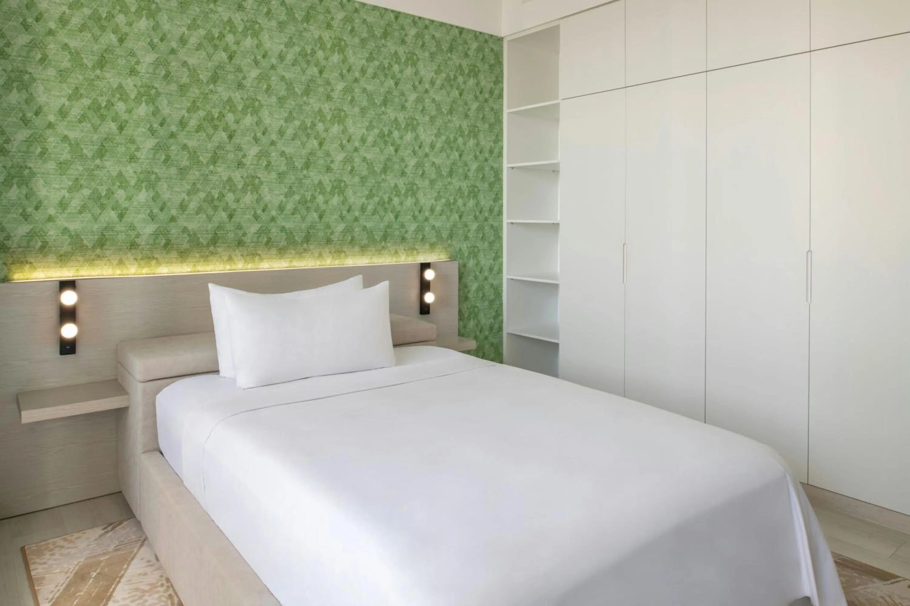 Bedroom, Bed in Element by Westin West Bay Doha