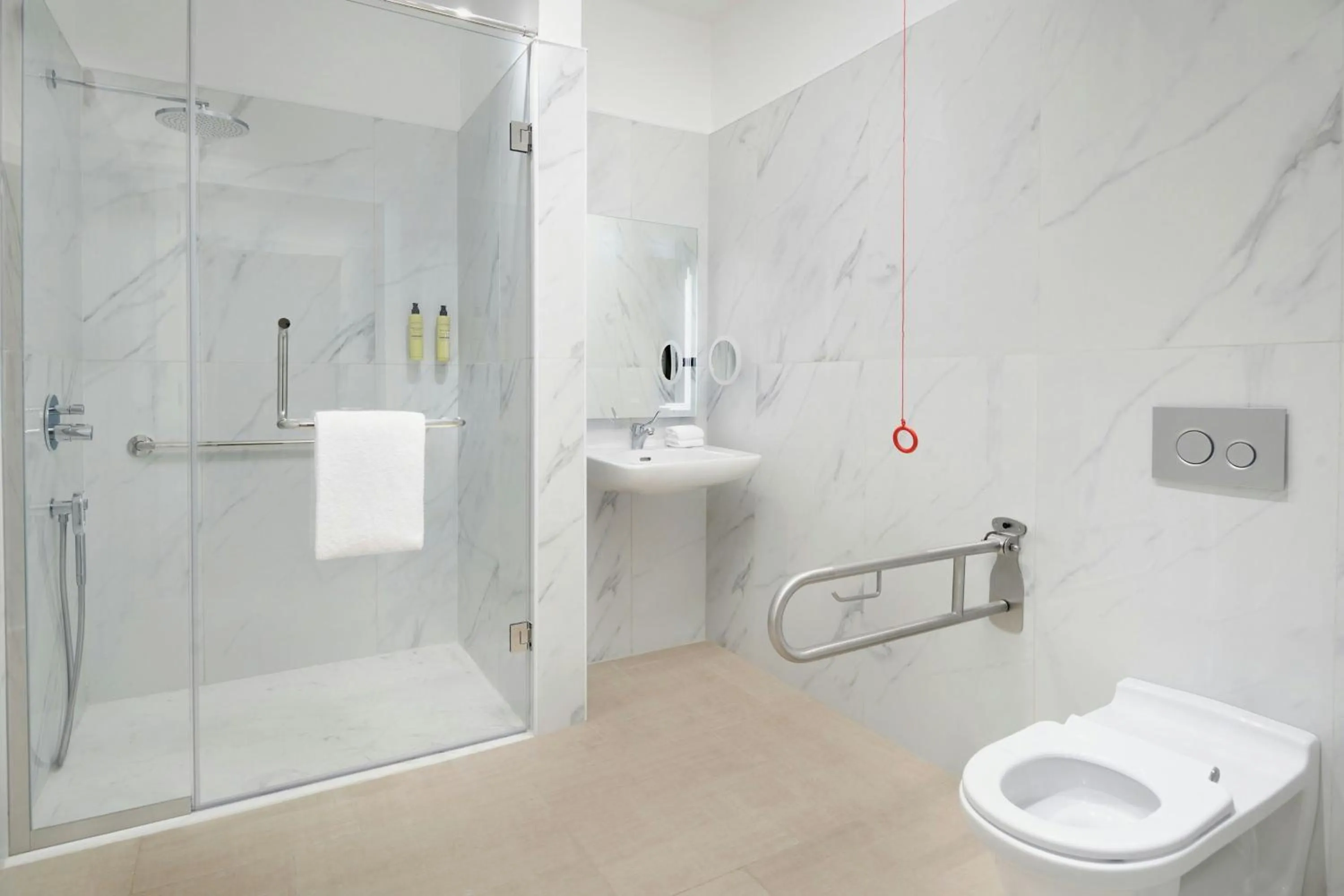 Bathroom in Element by Westin West Bay Doha