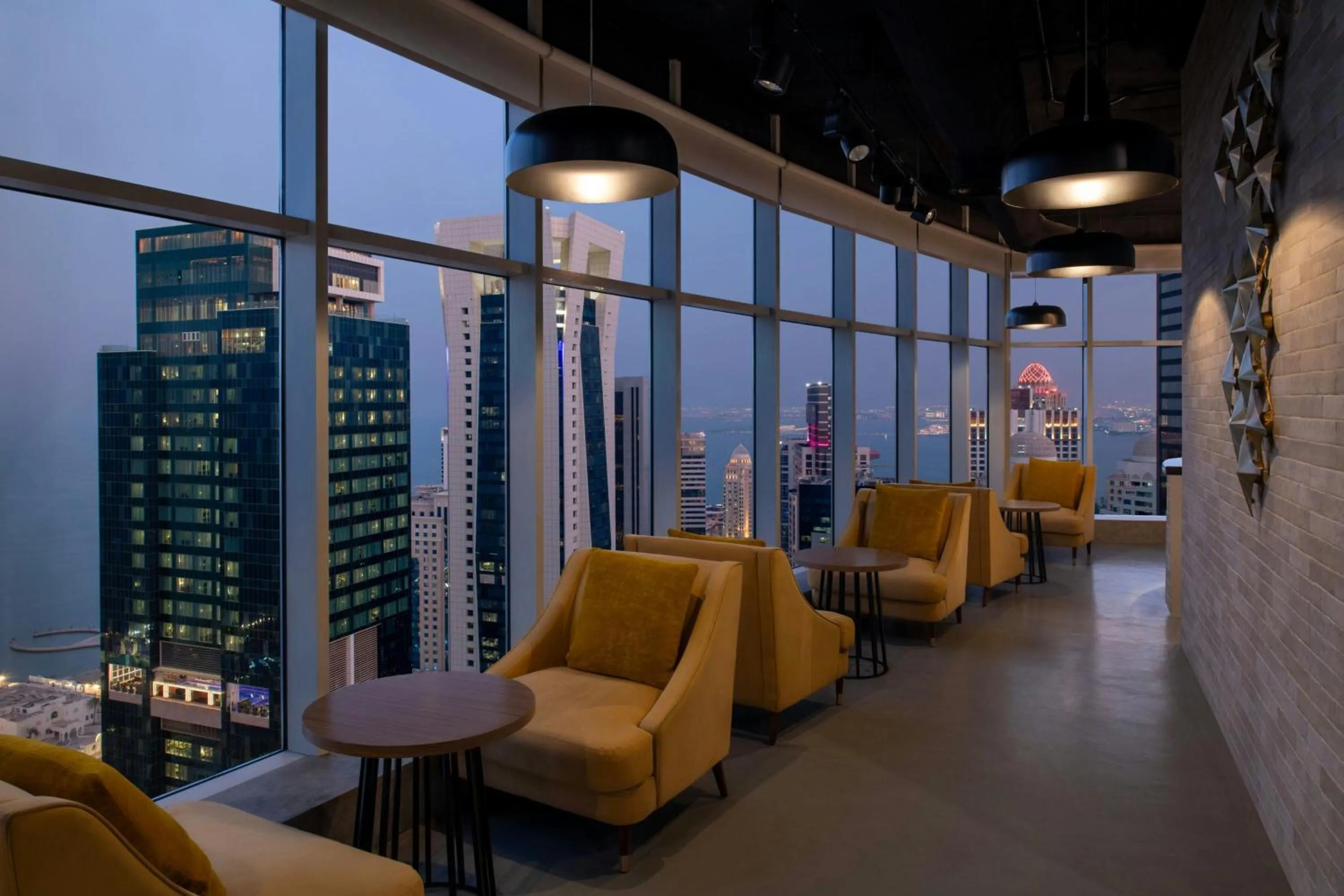 Lounge or bar in Element by Westin West Bay Doha