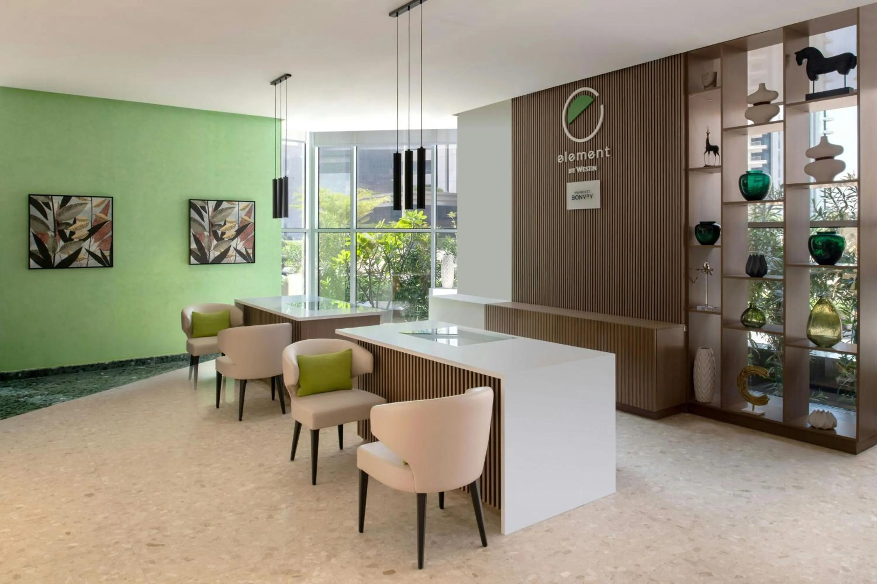 Lobby or reception in Element by Westin West Bay Doha
