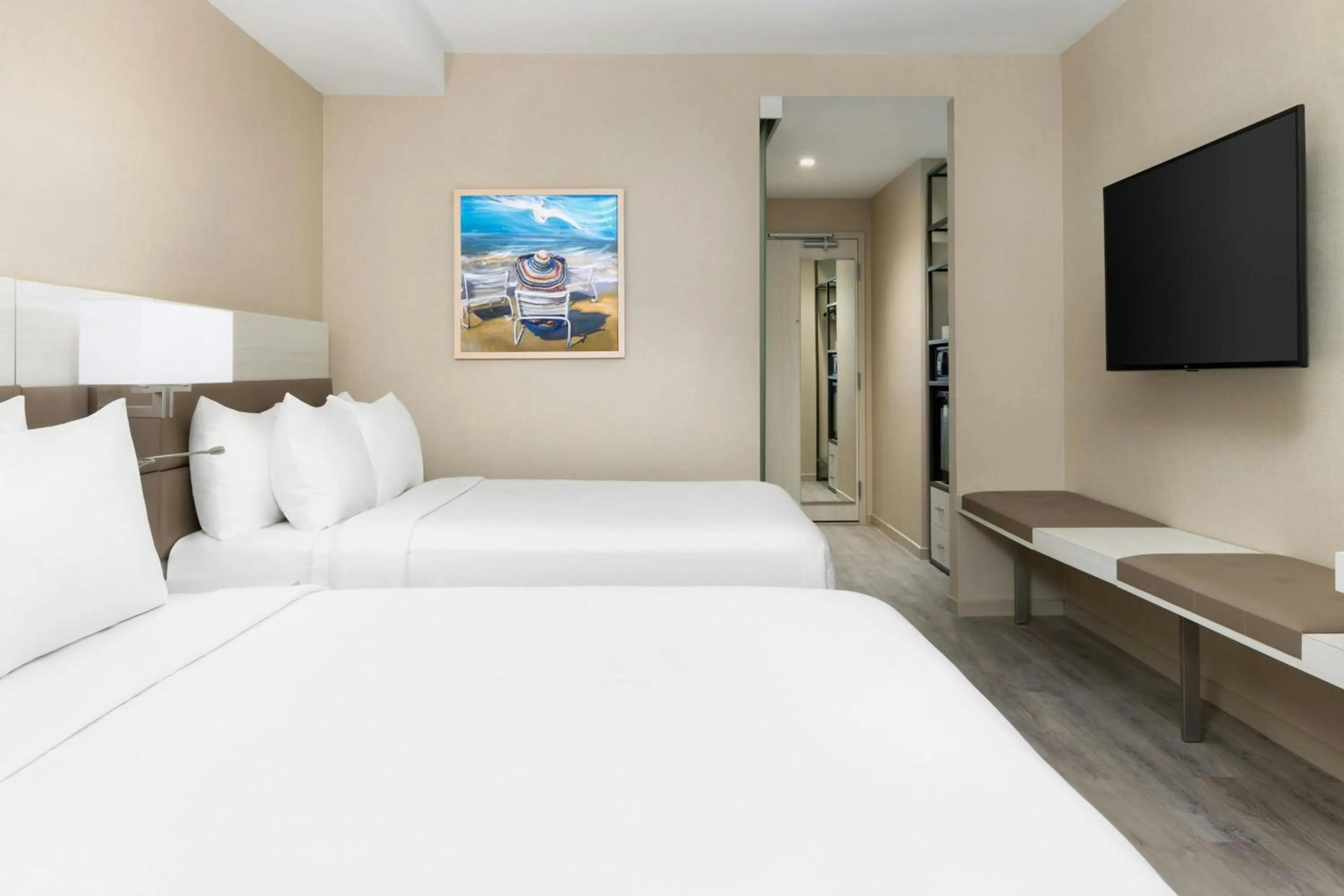 Photo of the whole room, Bed in AC Hotel St Petersburg Downtown