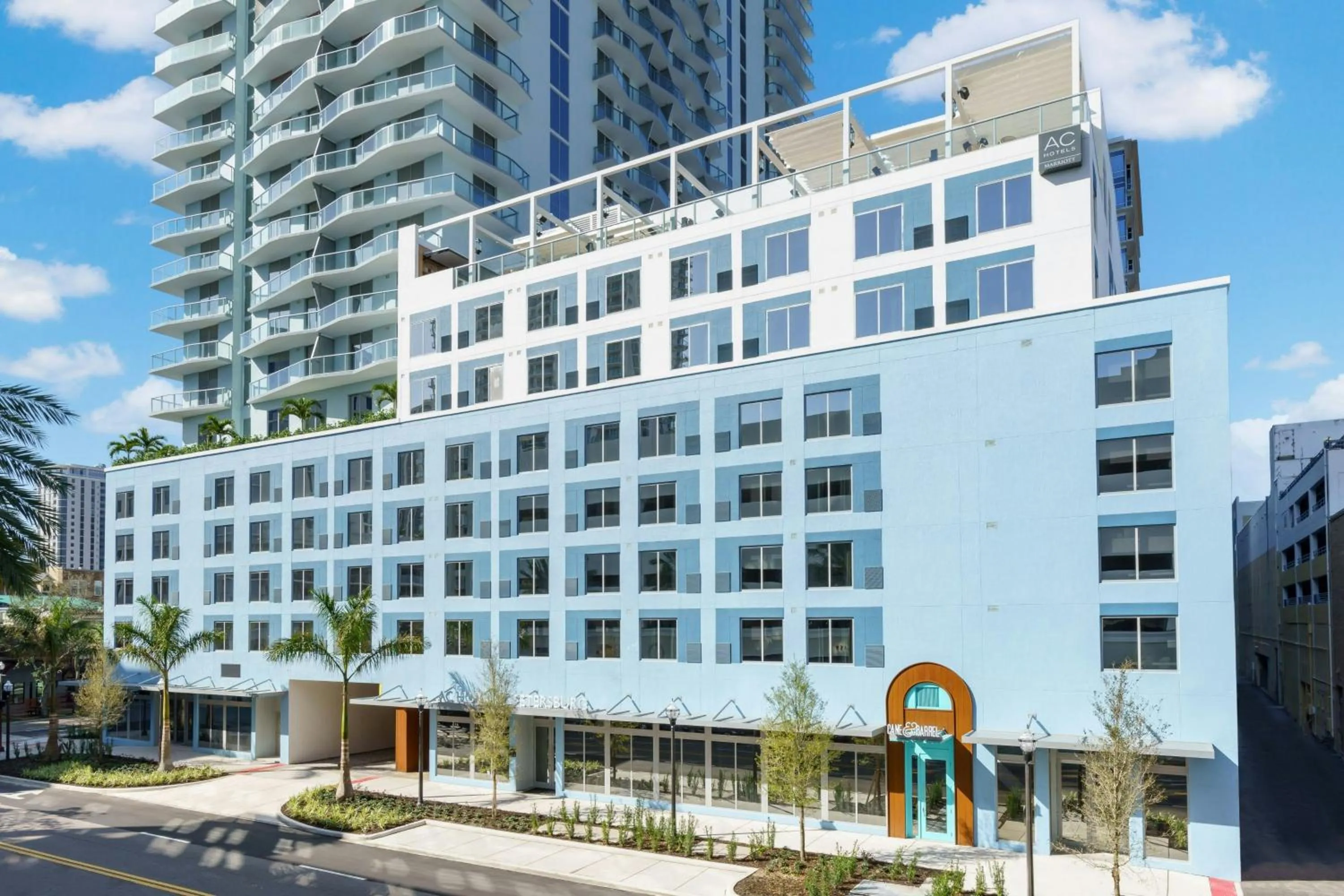 Property building in AC Hotel St Petersburg Downtown