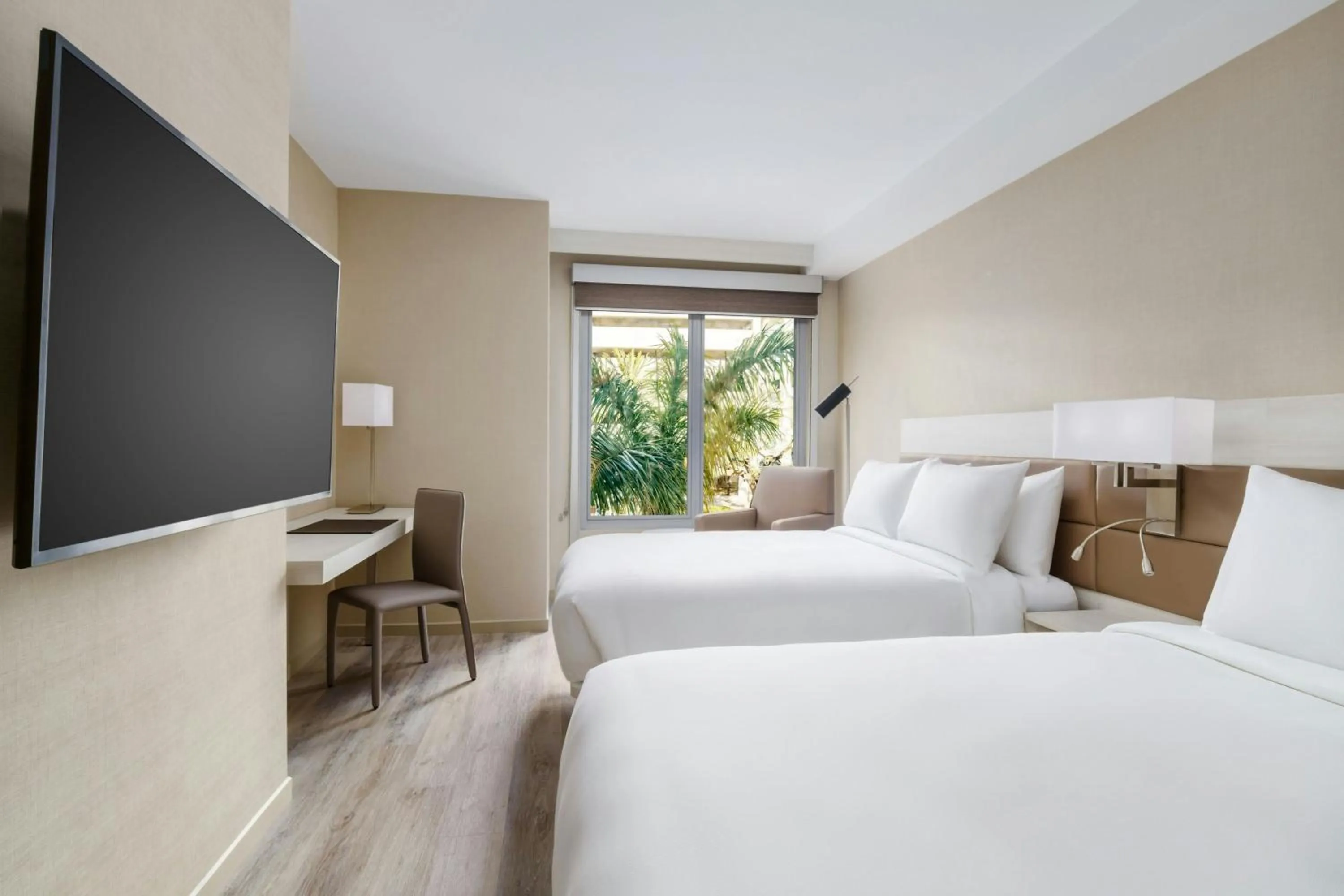 Photo of the whole room, Bed in AC Hotel St Petersburg Downtown