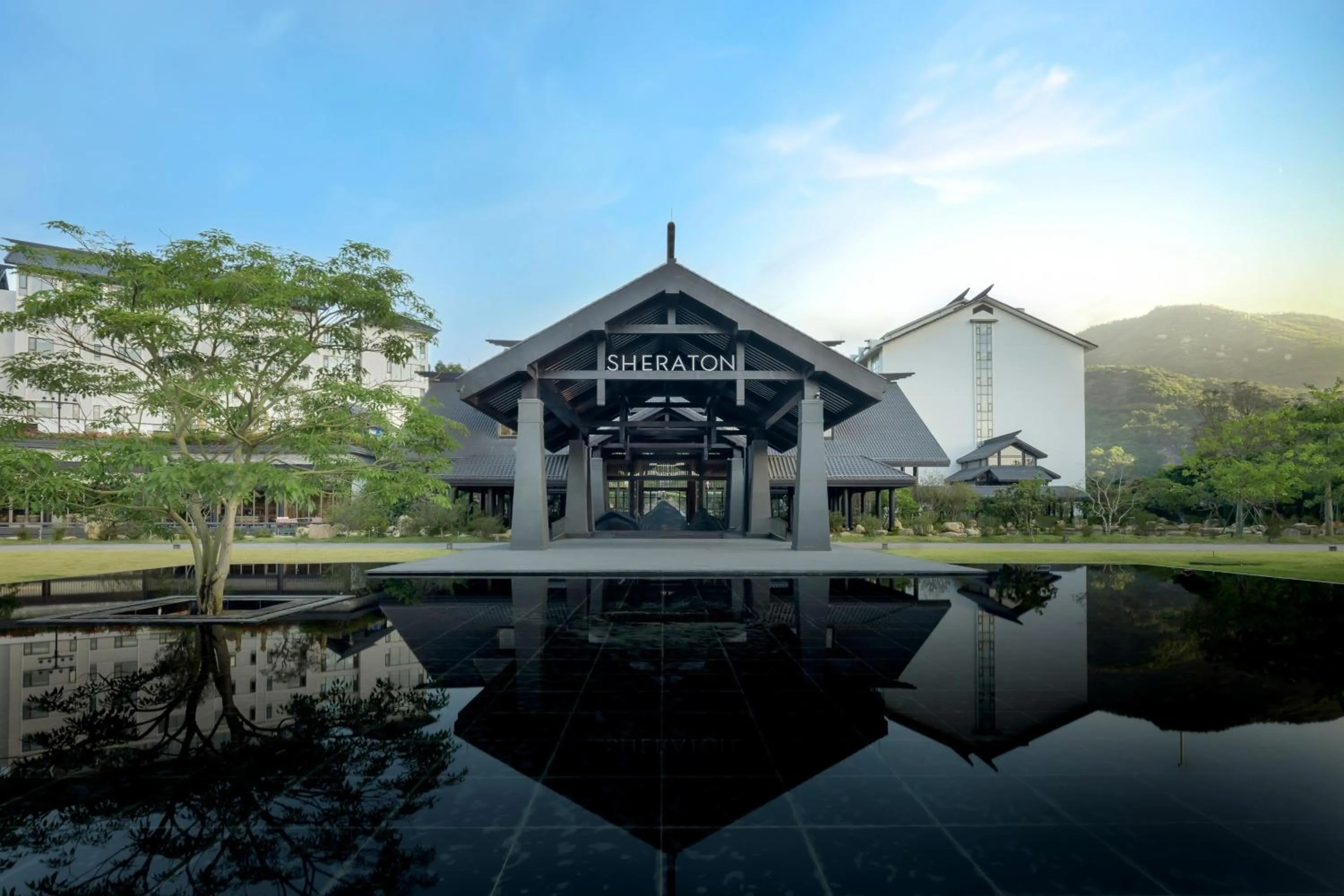 Property building in Sheraton Maoming Hot Spring Resort