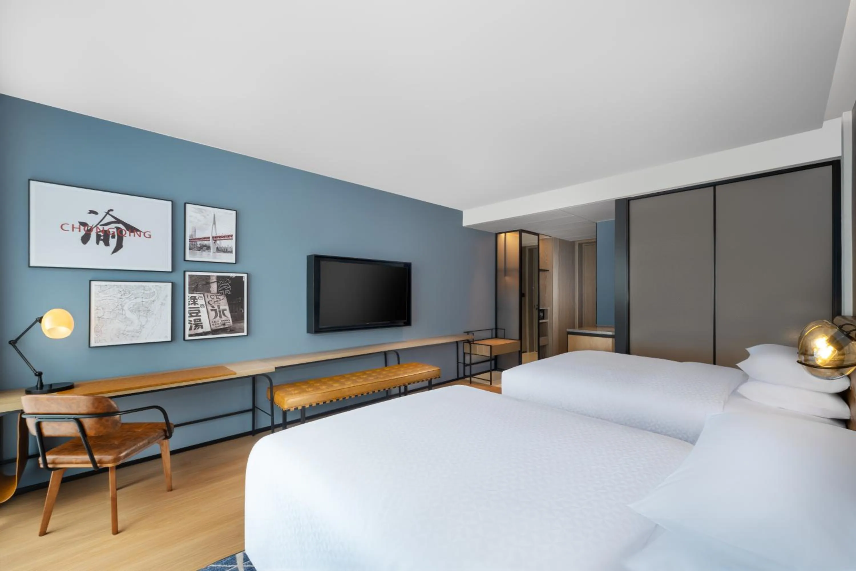 Property building, Bed in Four Points by Sheraton Chongqing, Yongchuan