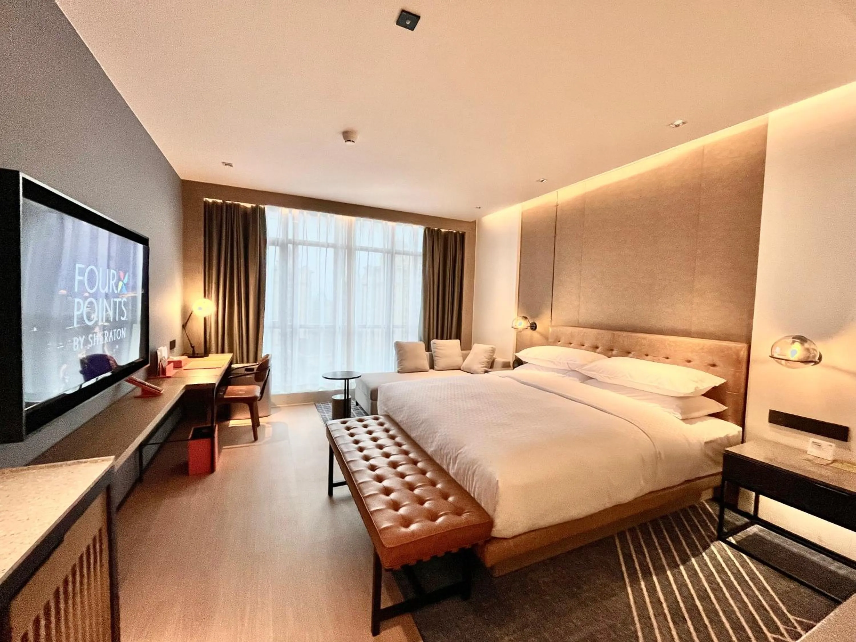 Property building, Bed in Four Points by Sheraton Chongqing, Yongchuan