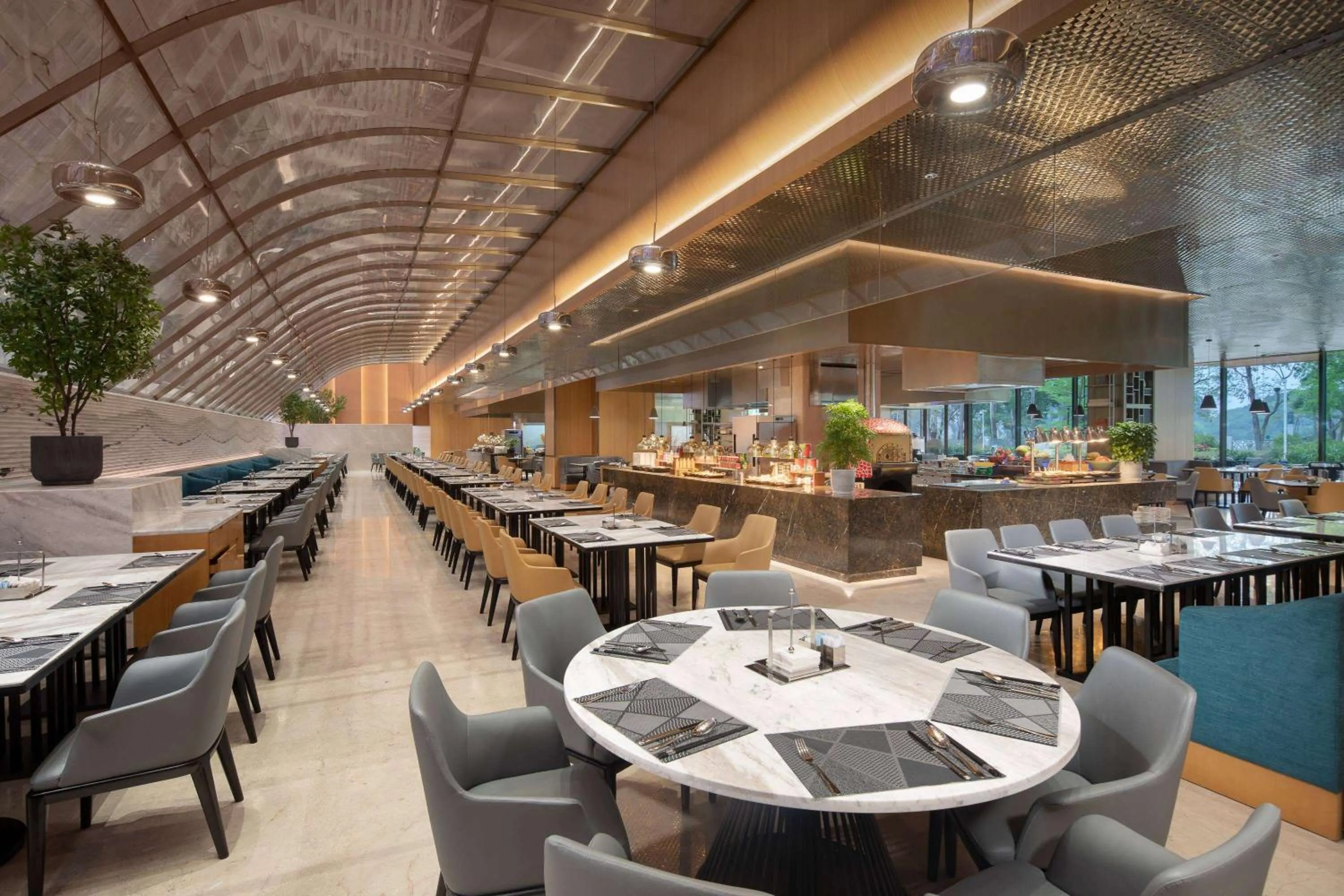 Restaurant/places to eat in Wyndham Grand Zhaoqing Downtown