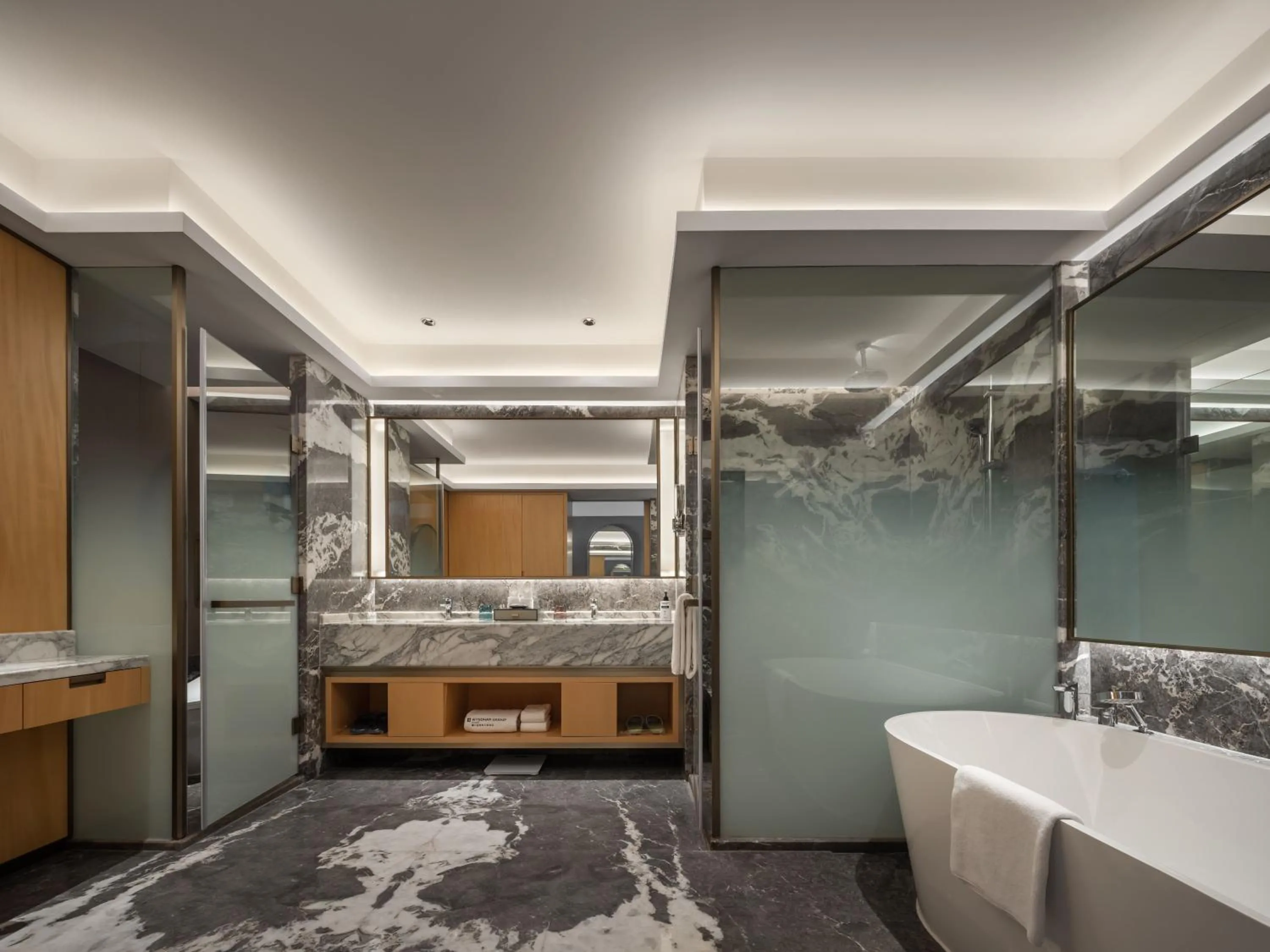 Bed in Wyndham Grand Zhaoqing Downtown