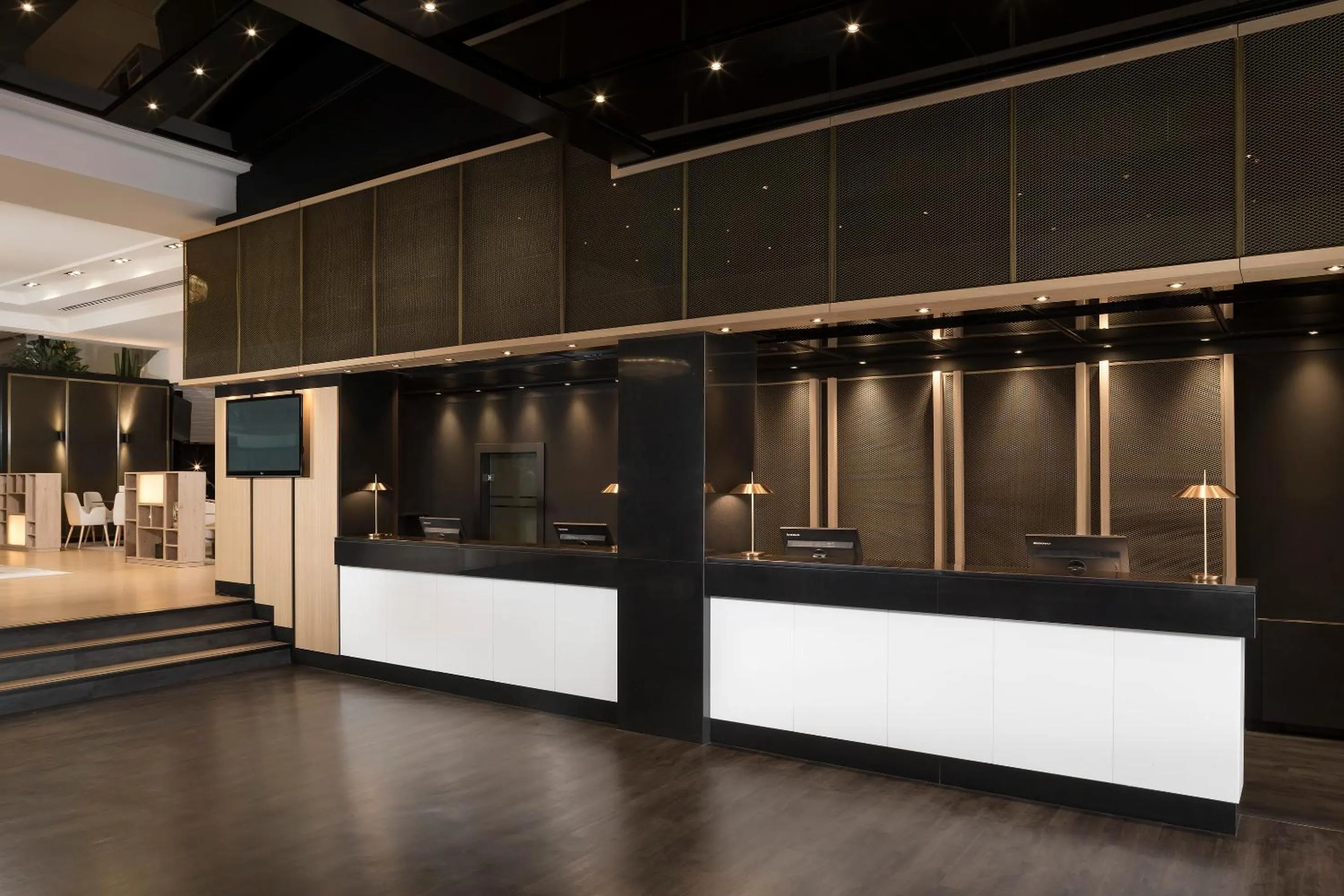 Lobby or reception in Melia Barajas