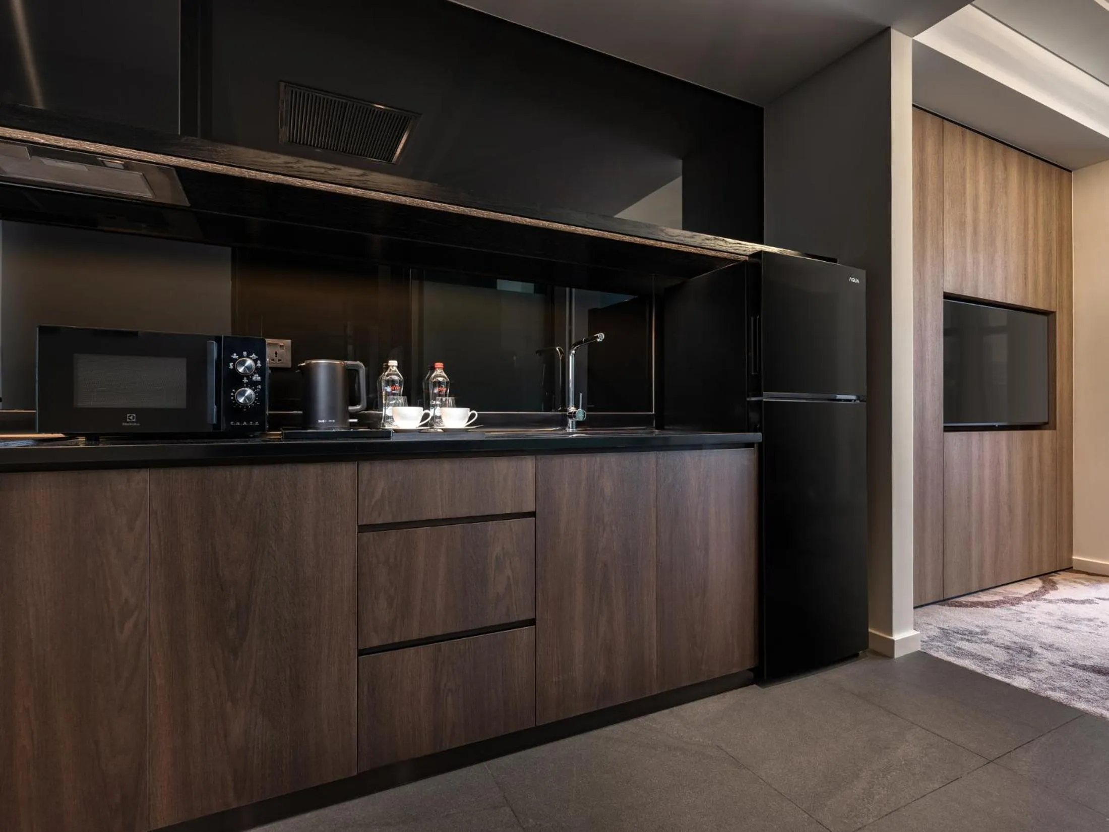 Kitchen or kitchenette in Crowne Plaza Danang City Centre by IHG
