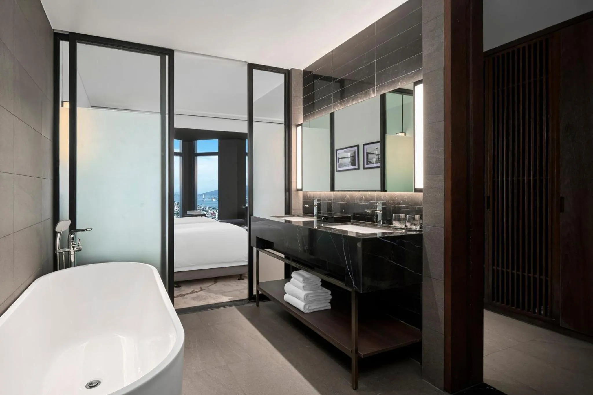 Photo of the whole room, Bed in Crowne Plaza Danang City Centre by IHG