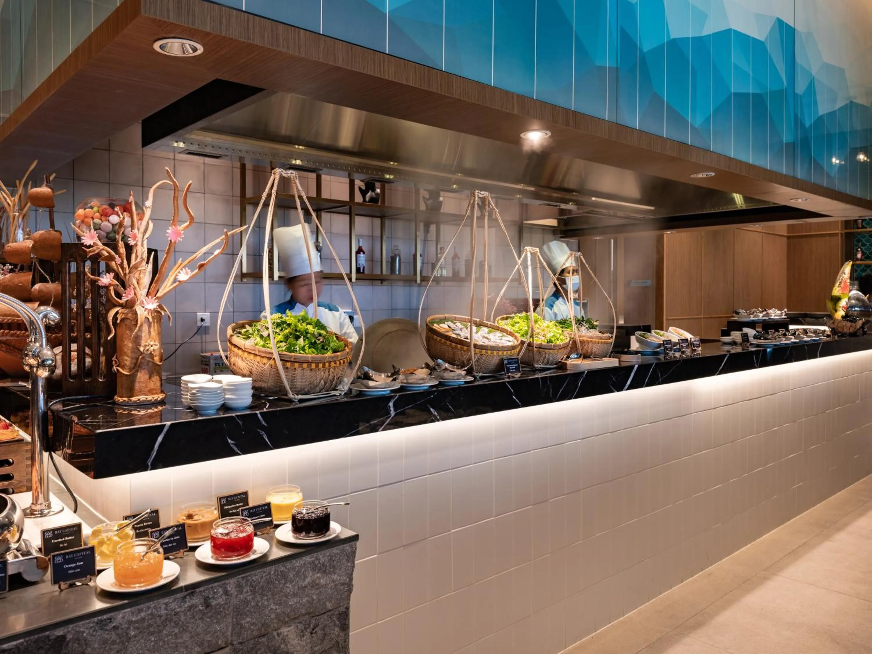 Kitchen or kitchenette in Crowne Plaza Danang City Centre by IHG