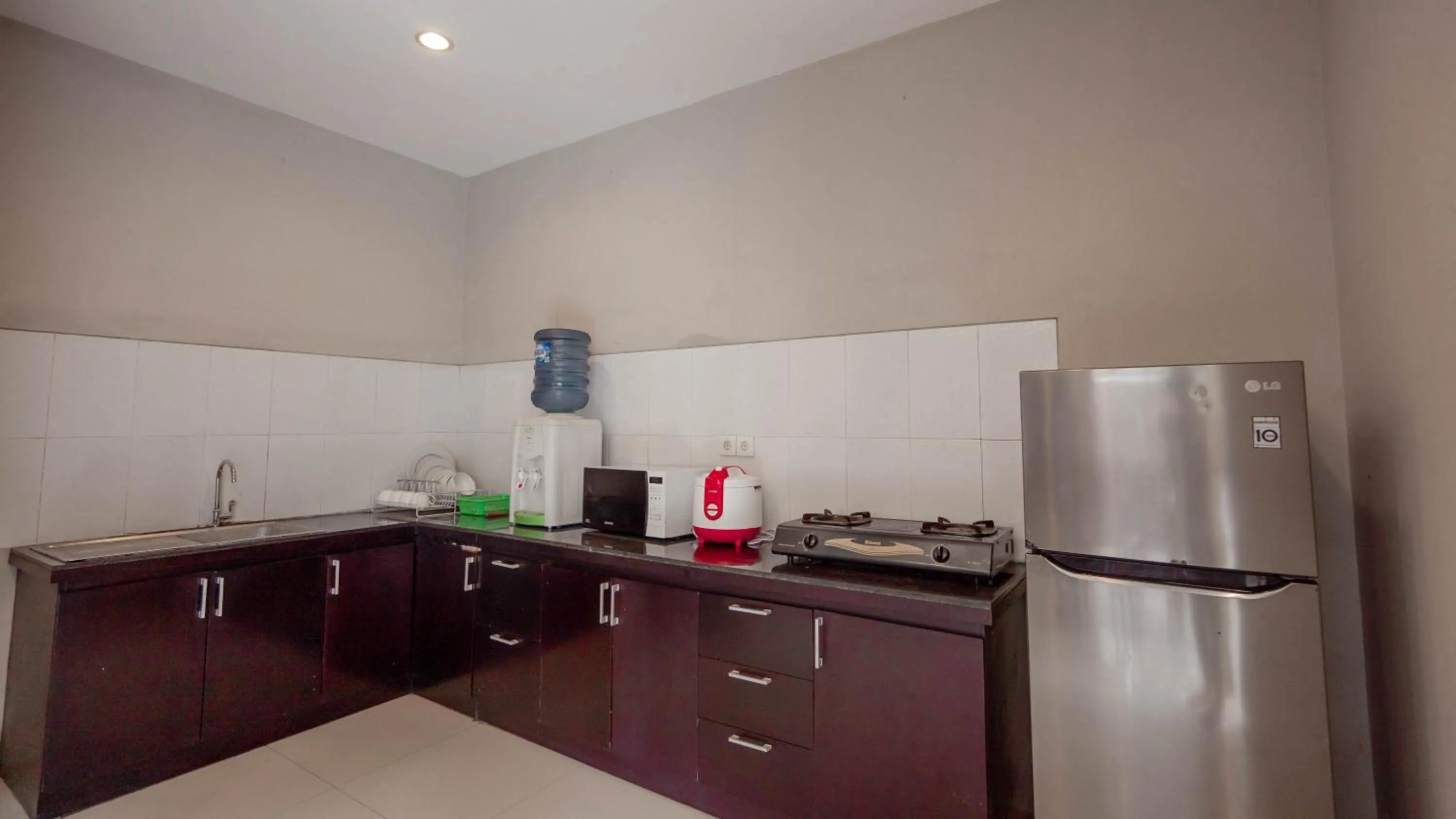 kitchen in The Lavana Bali Radiance Villa Canggu