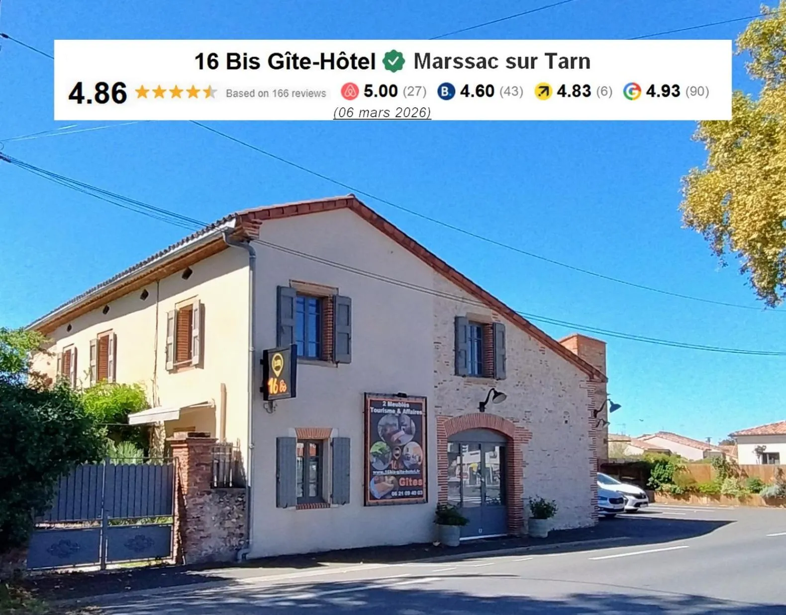 16 Bis-Gîte-Hôtel-Appartement