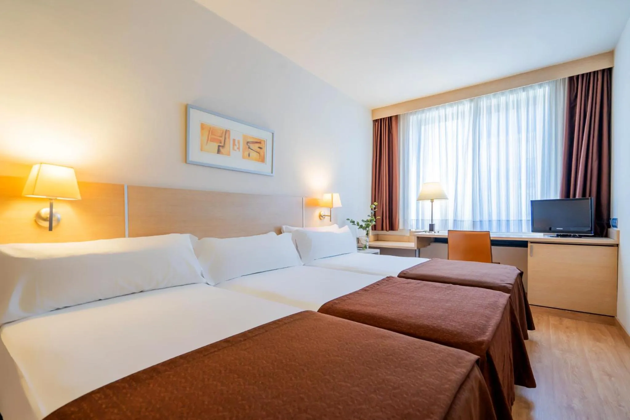 Bed in Hotel Glòries