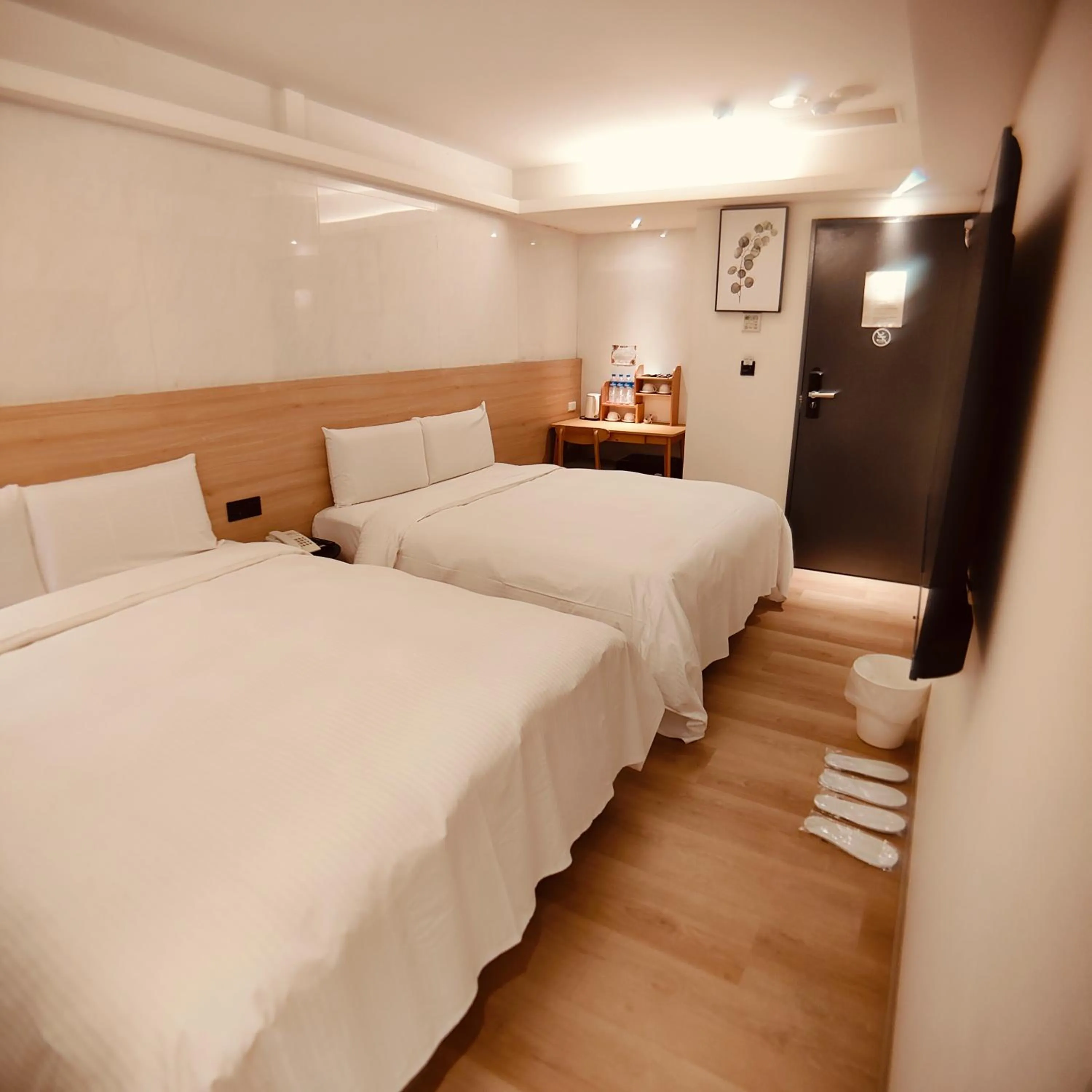 Bed in Fooyee Hotel - Yonghe