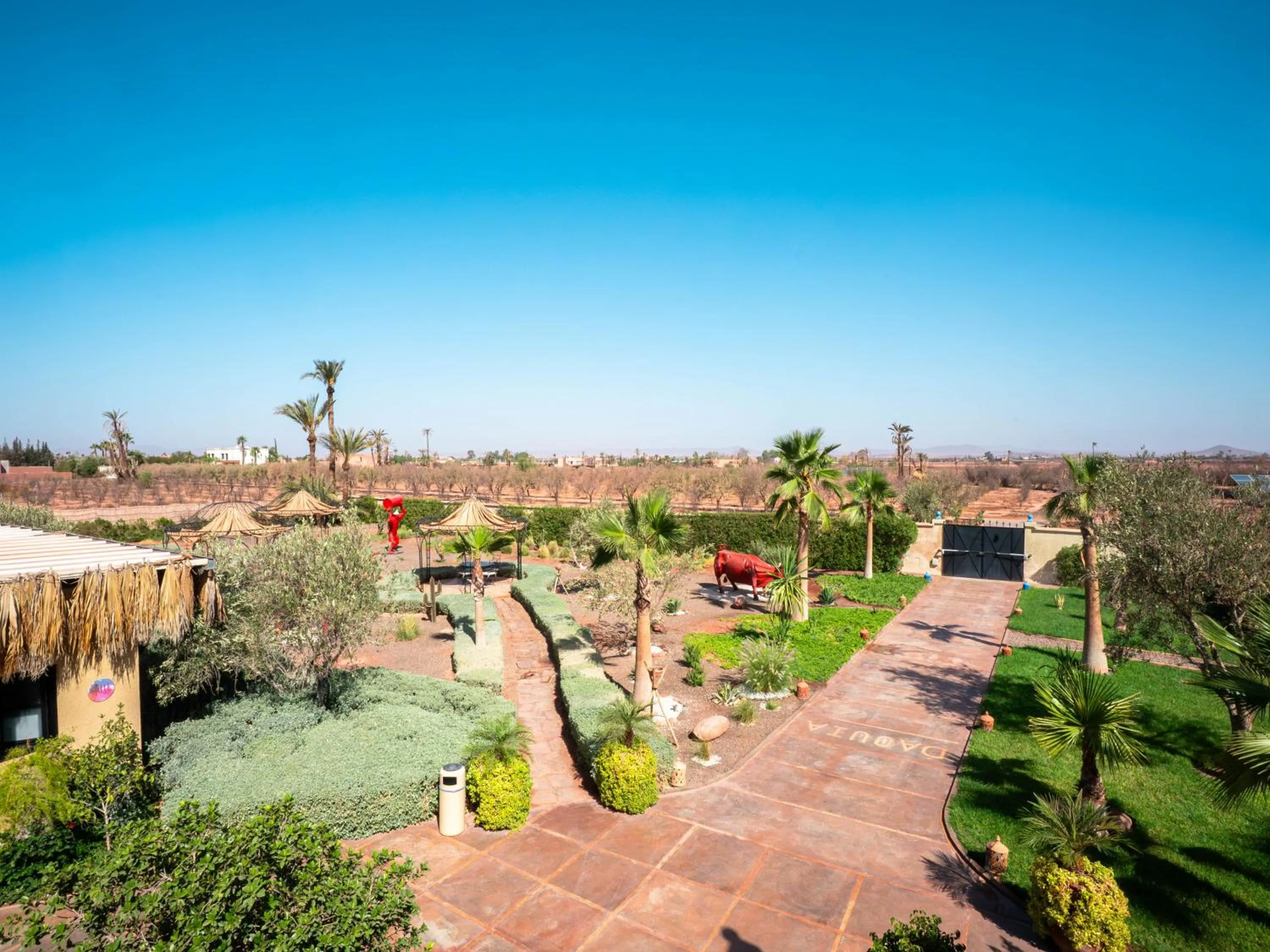 Natural landscape in Maison Daouia