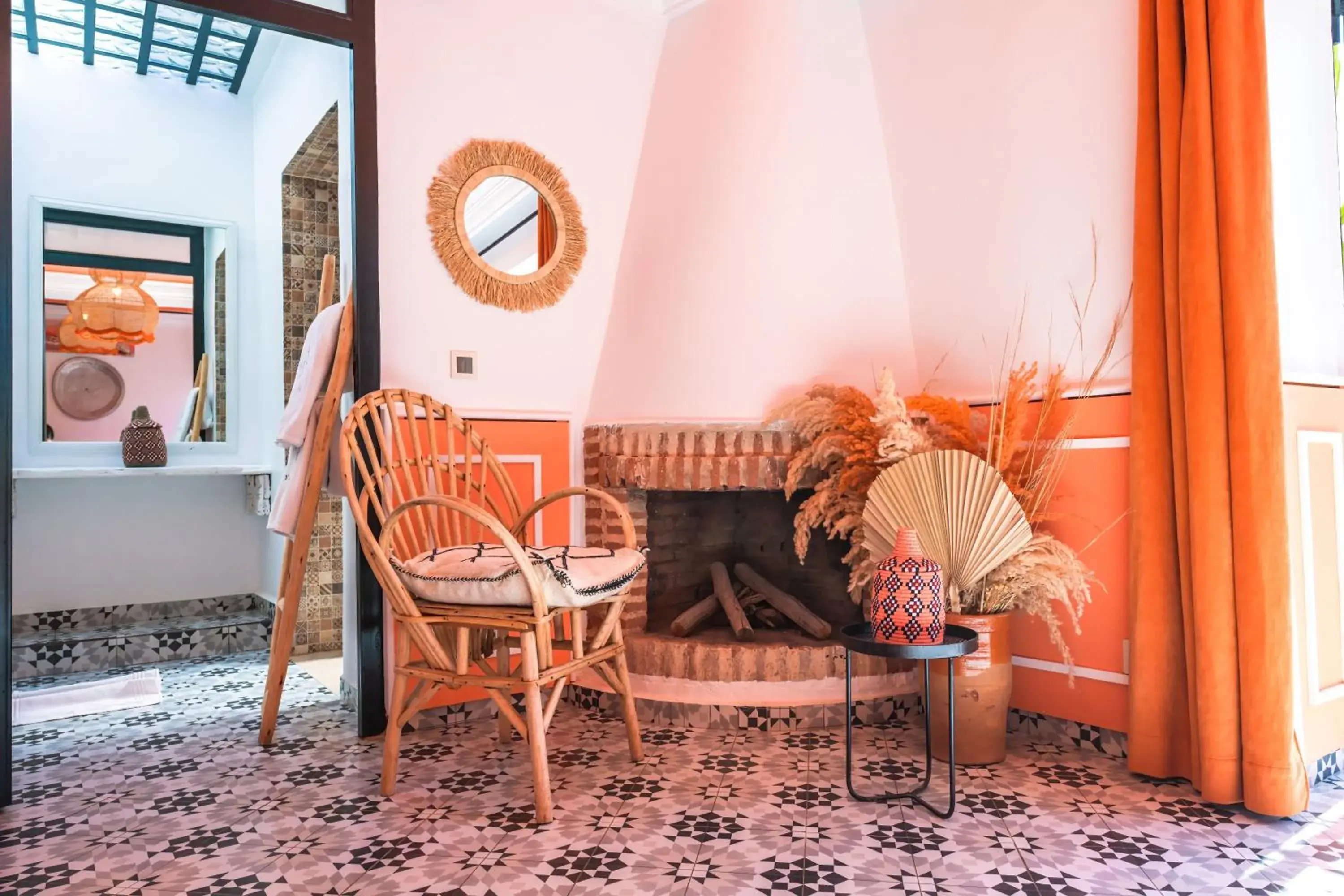 Superior Queen Room with Two Queen Beds in Maison Daouia Superior Queen Room with Two Queen Beds in Maison Daouia