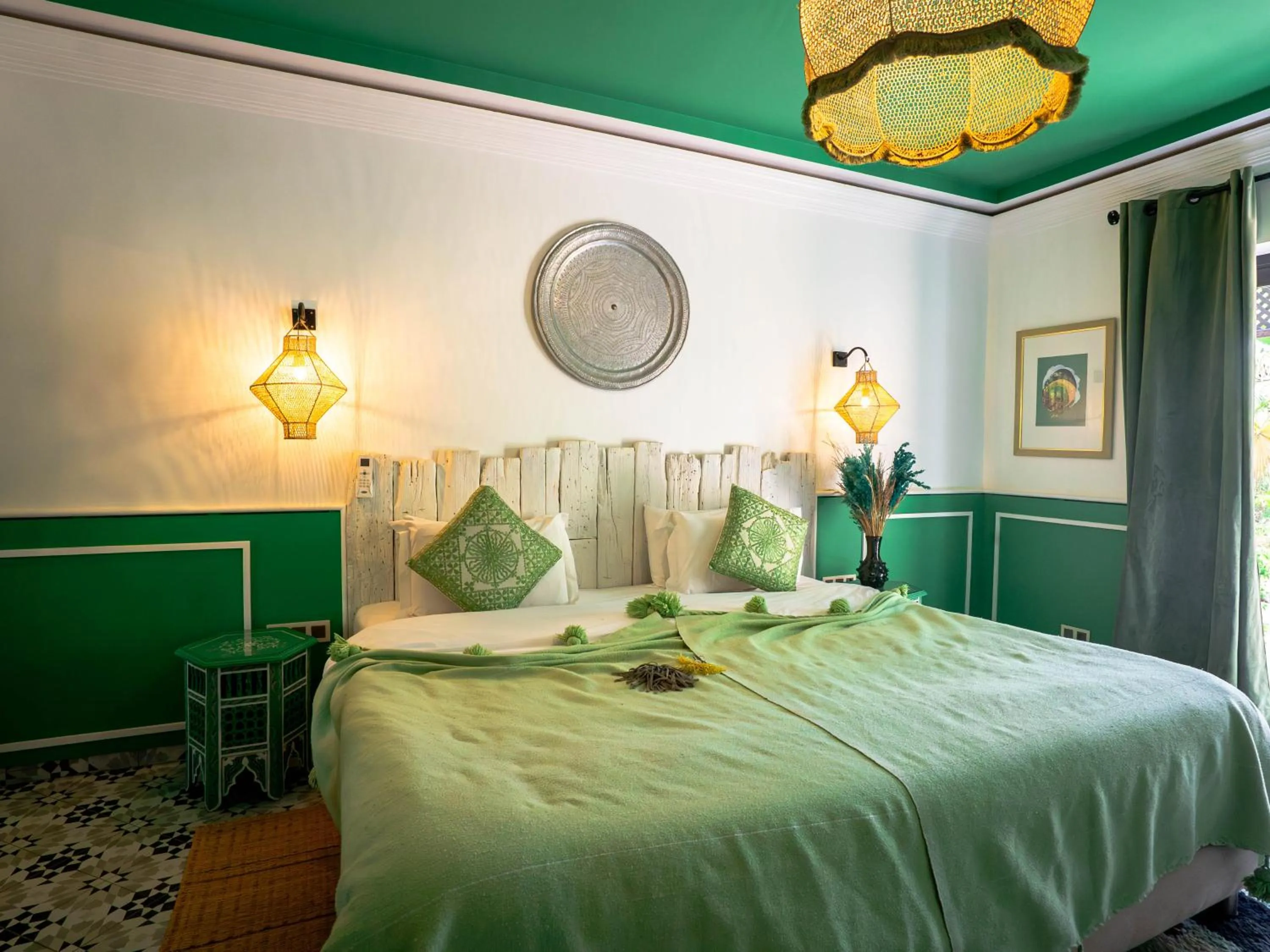 Bedroom, Bed in Maison Daouia