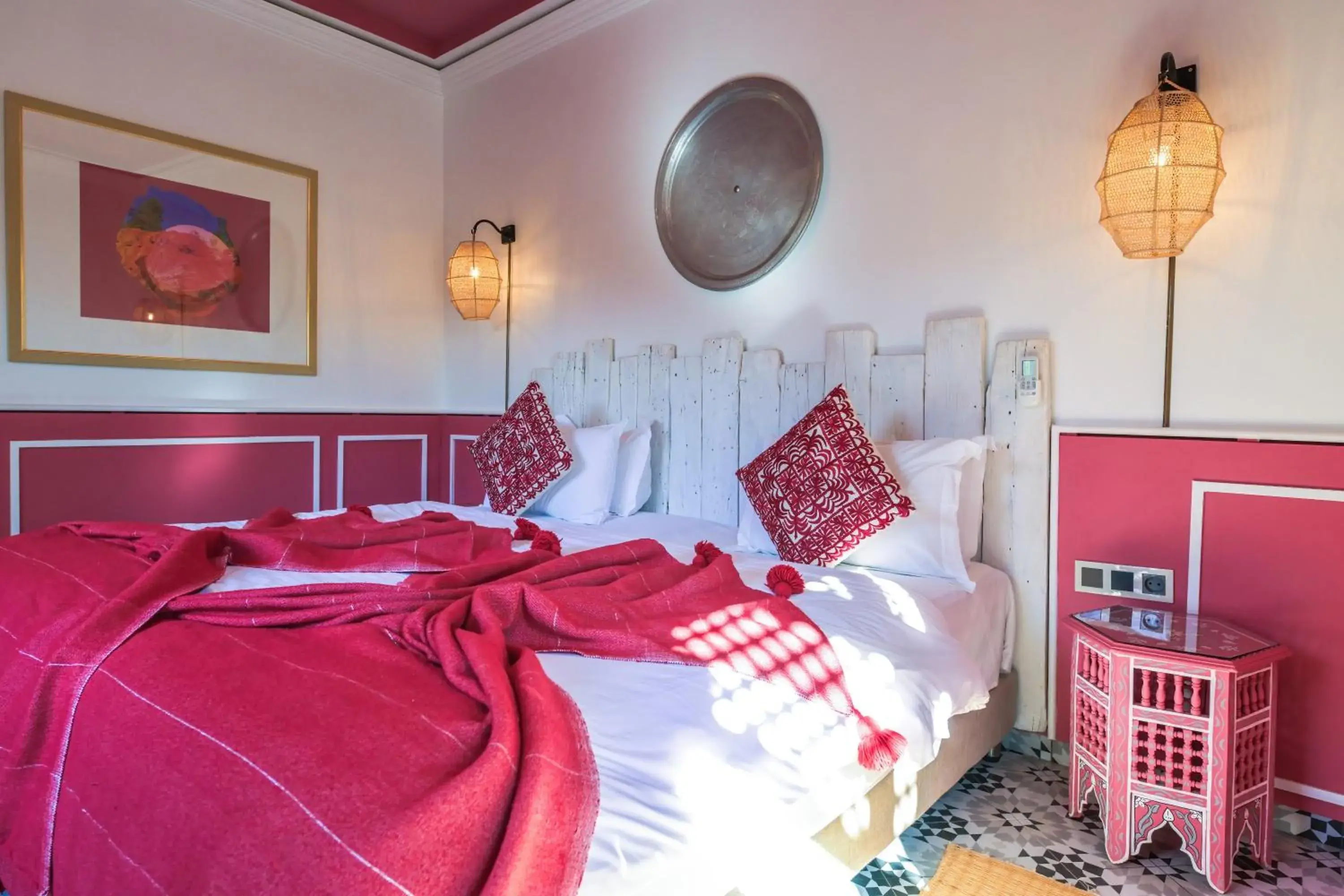 Double Room with Pool View in Maison Daouia Double Room with Pool View in Maison Daouia