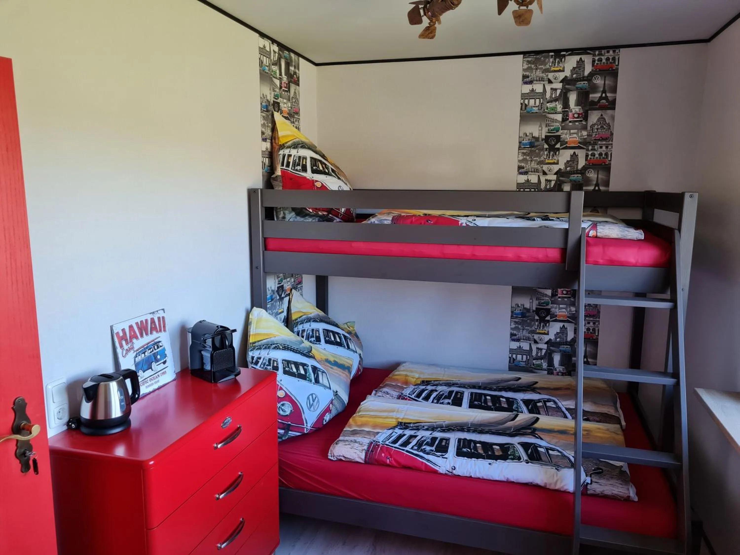 bunk bed, Bed in Gasthaus Paula