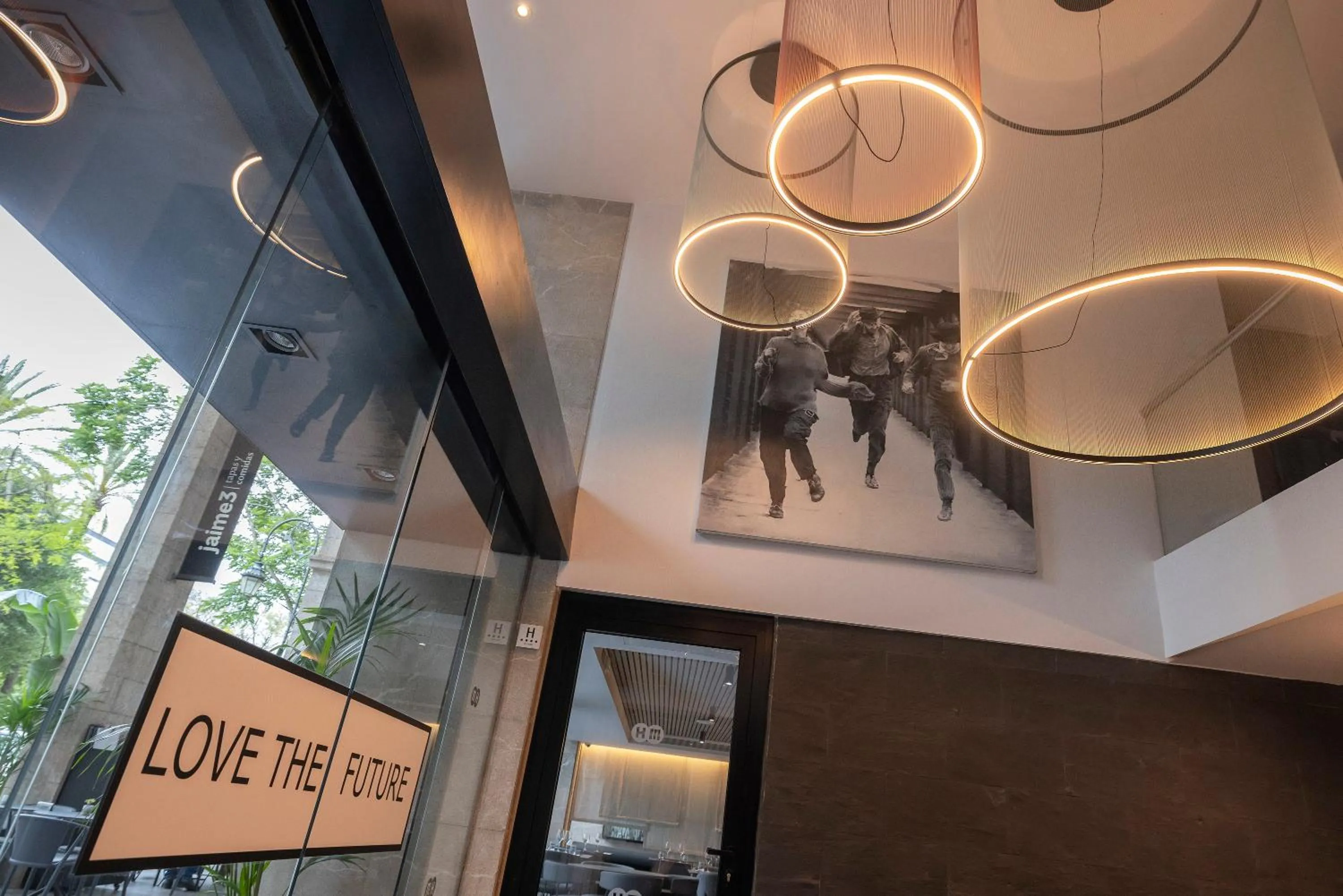 Lobby or reception in HM Jaime III