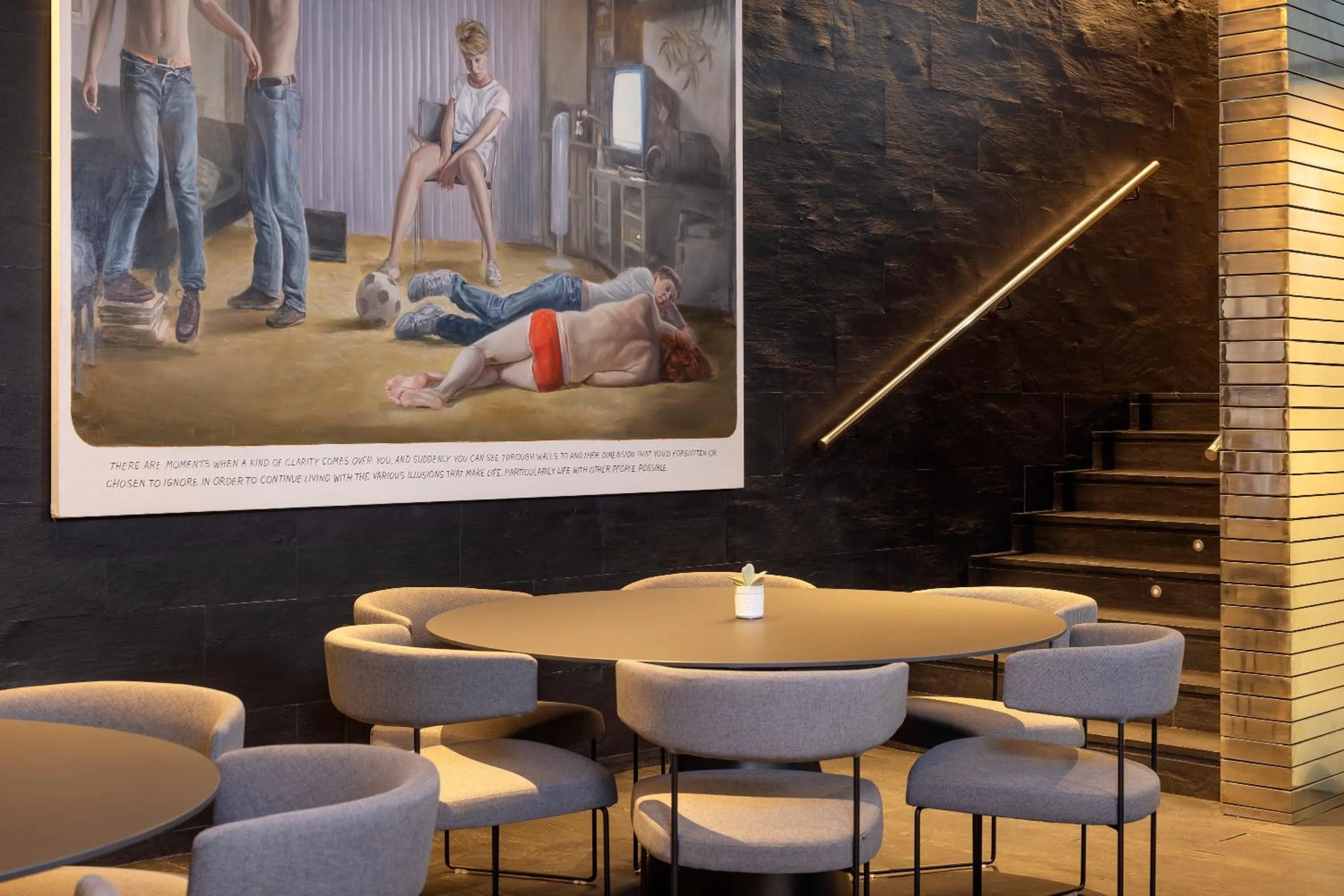 Seating area in HM Jaime III