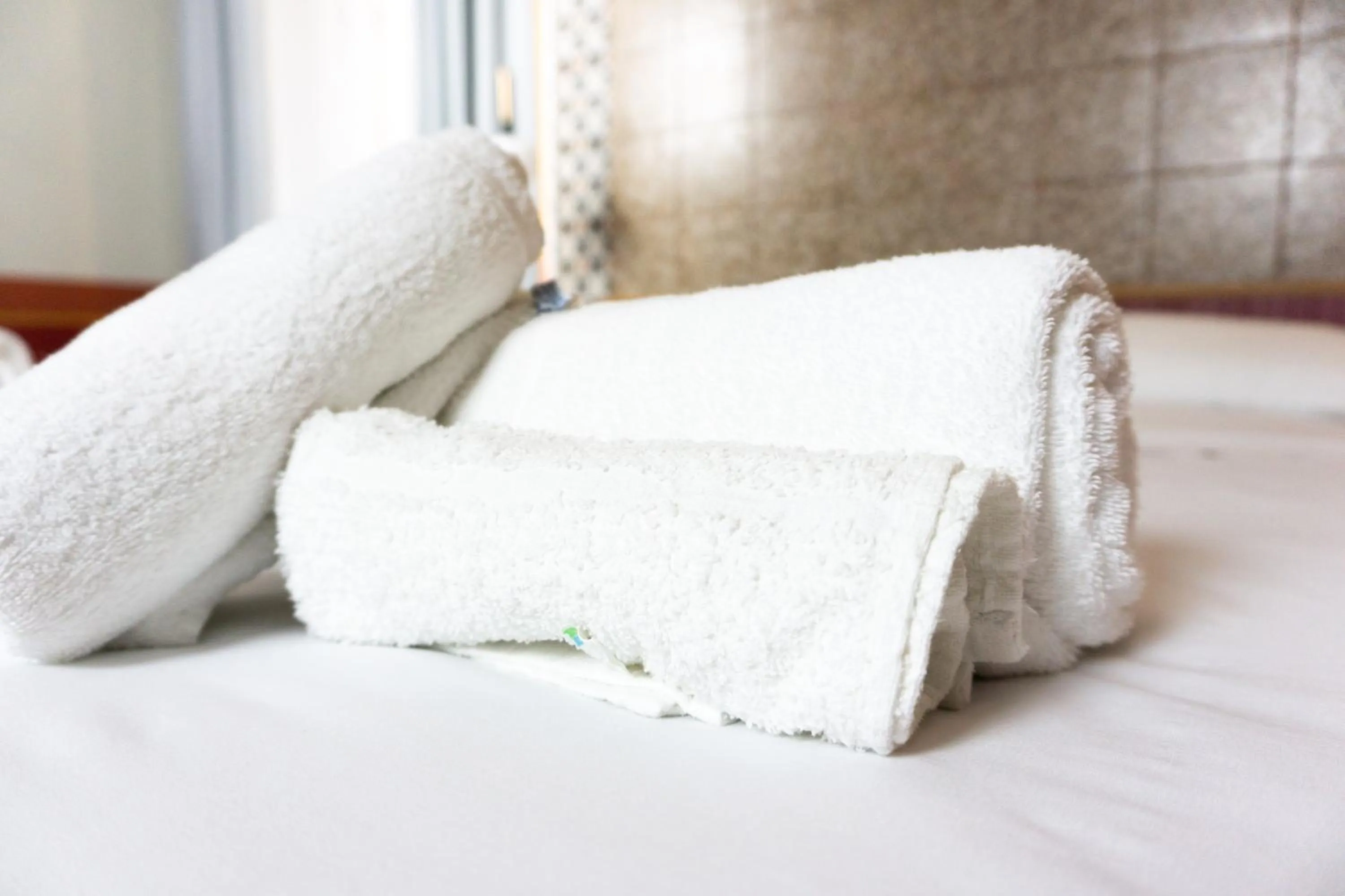 Bed in Occhi di Napoli Experiential Relais