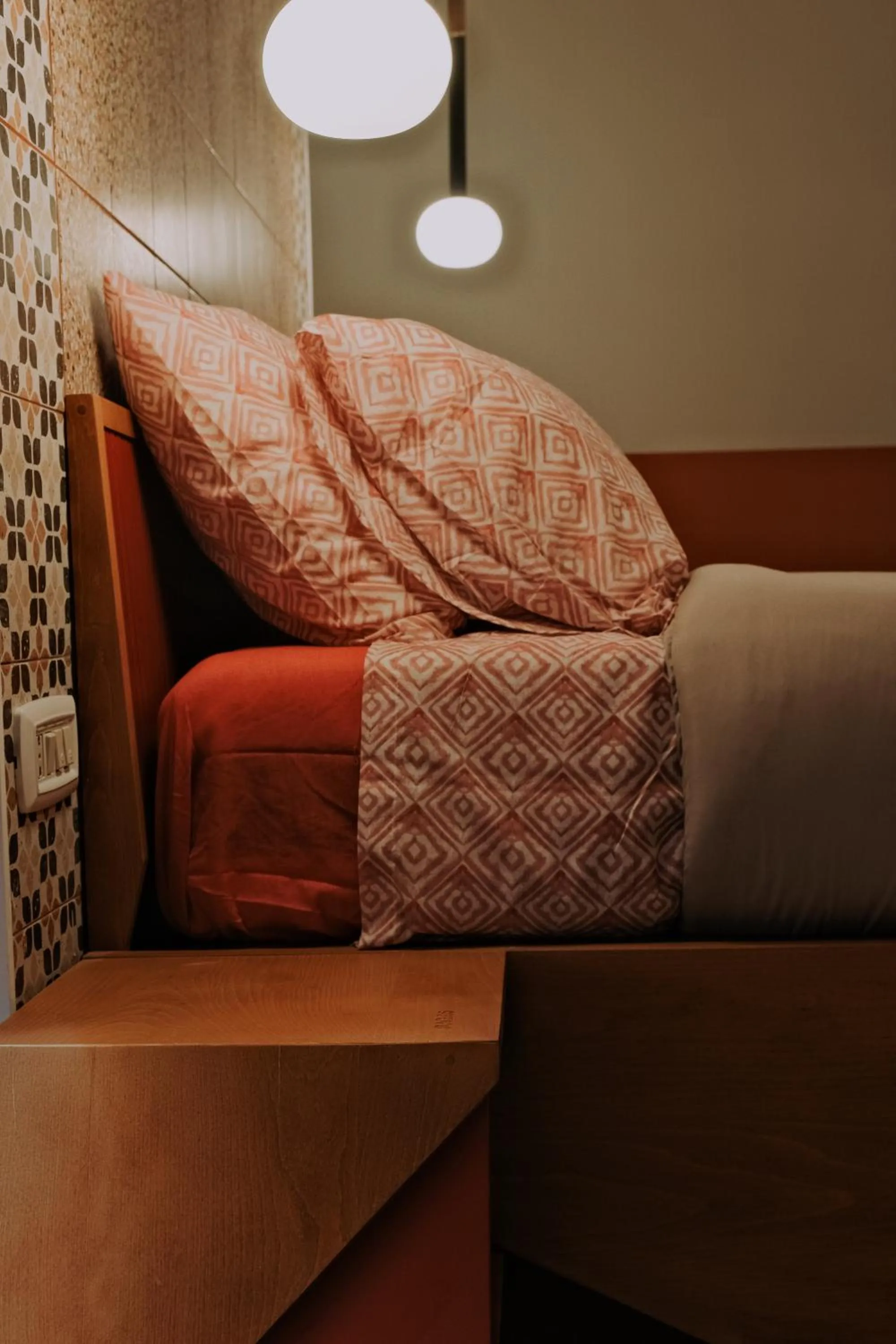 Bed in Occhi di Napoli Experiential Relais