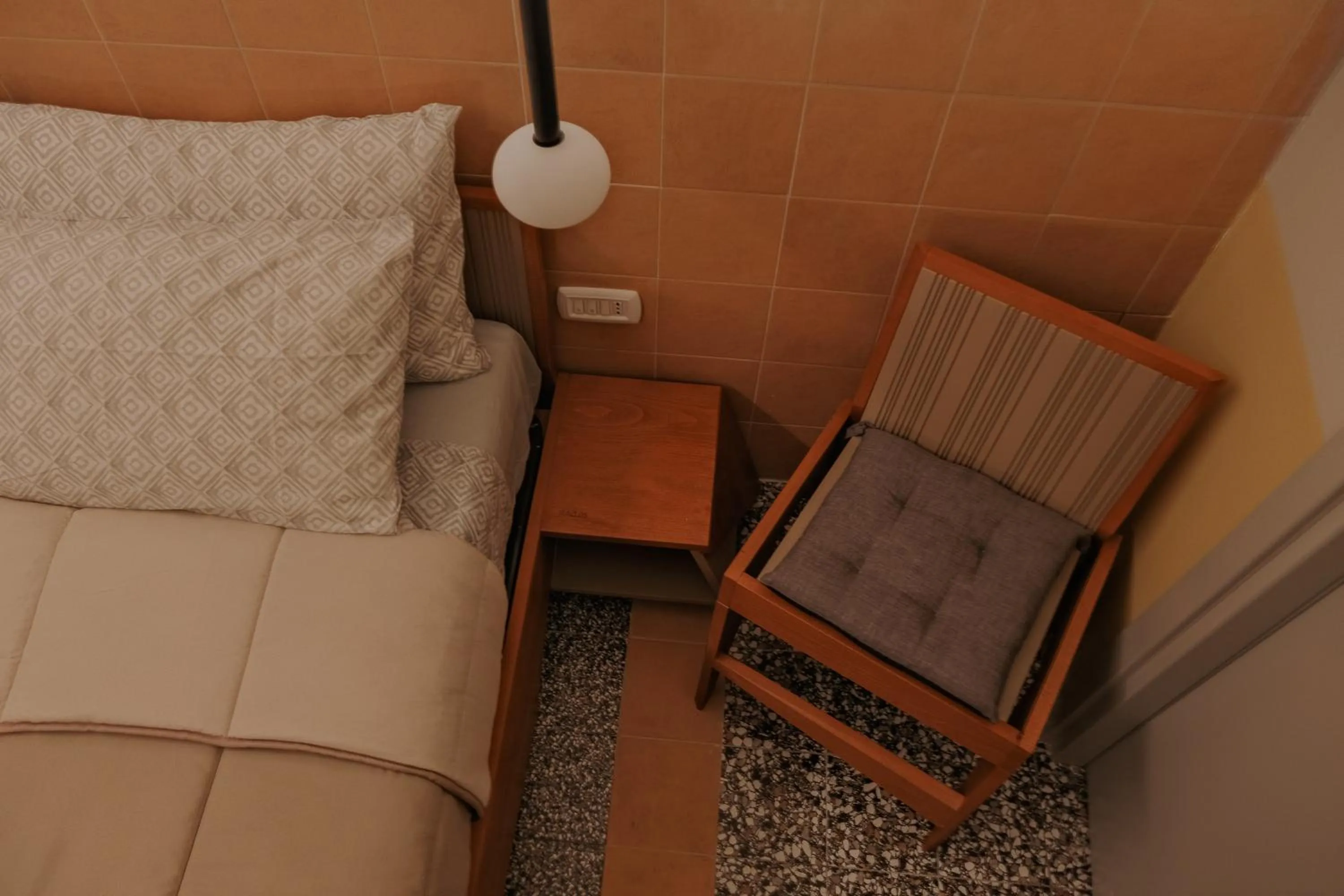 Bed in Occhi di Napoli Experiential Relais