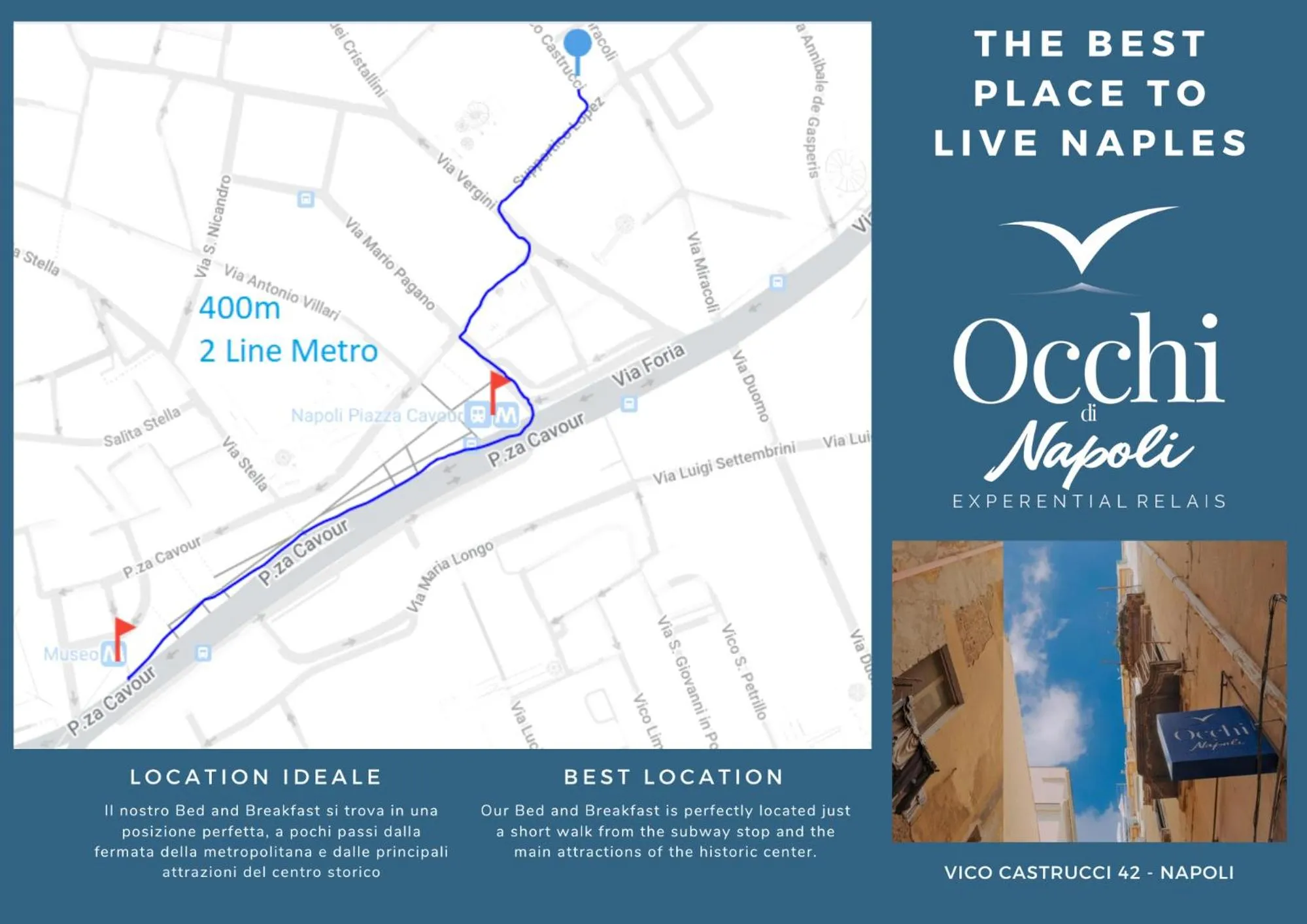 Nearby landmark in Occhi di Napoli Experiential Relais