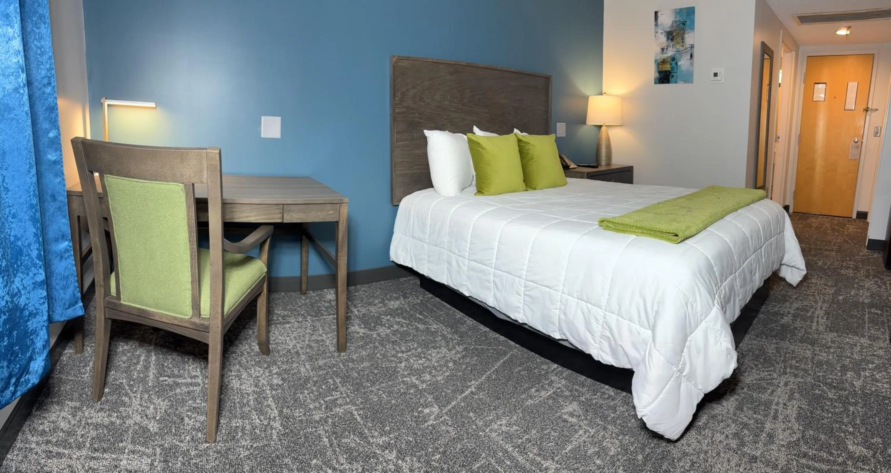 Bed in The Northeastland Hotel