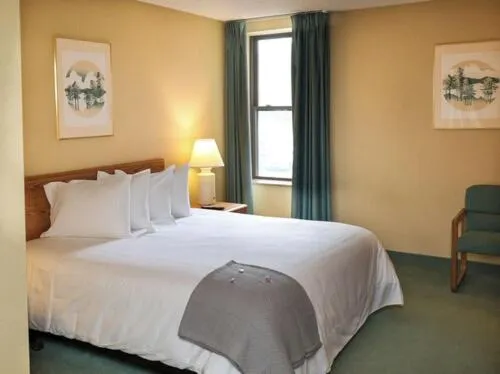 Bed in The Northeastland Hotel