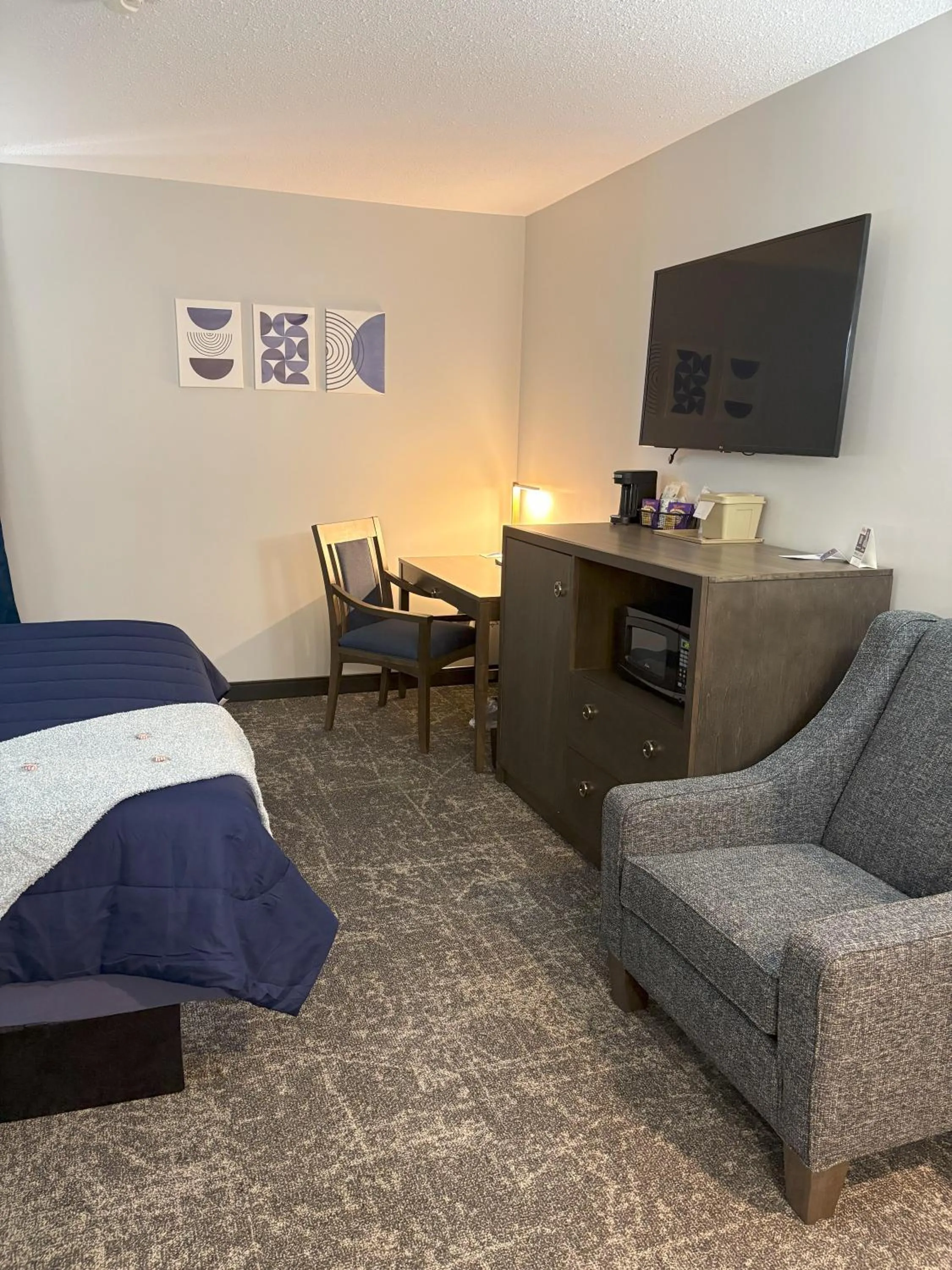 Bed in The Northeastland Hotel