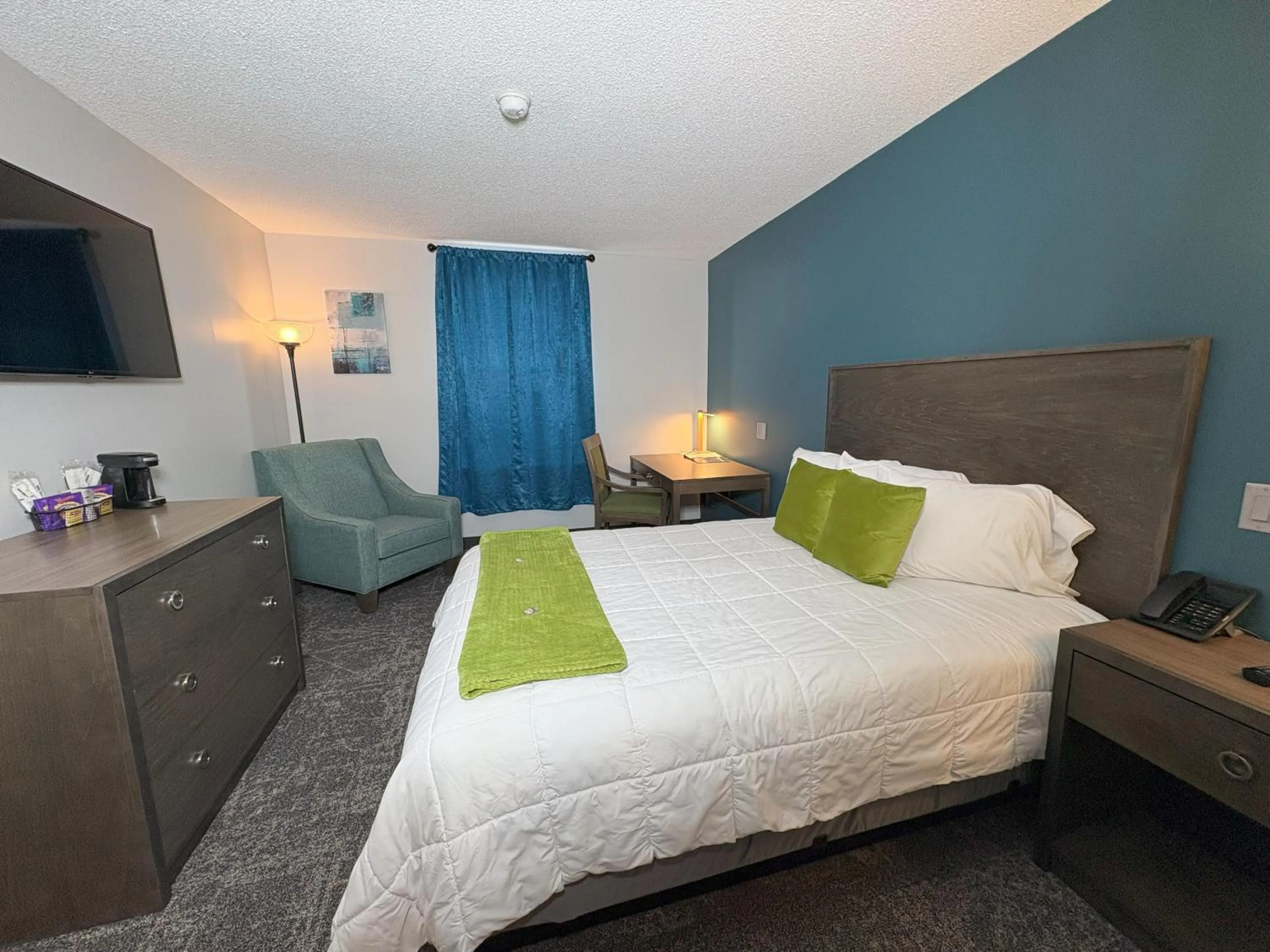 Bed in The Northeastland Hotel