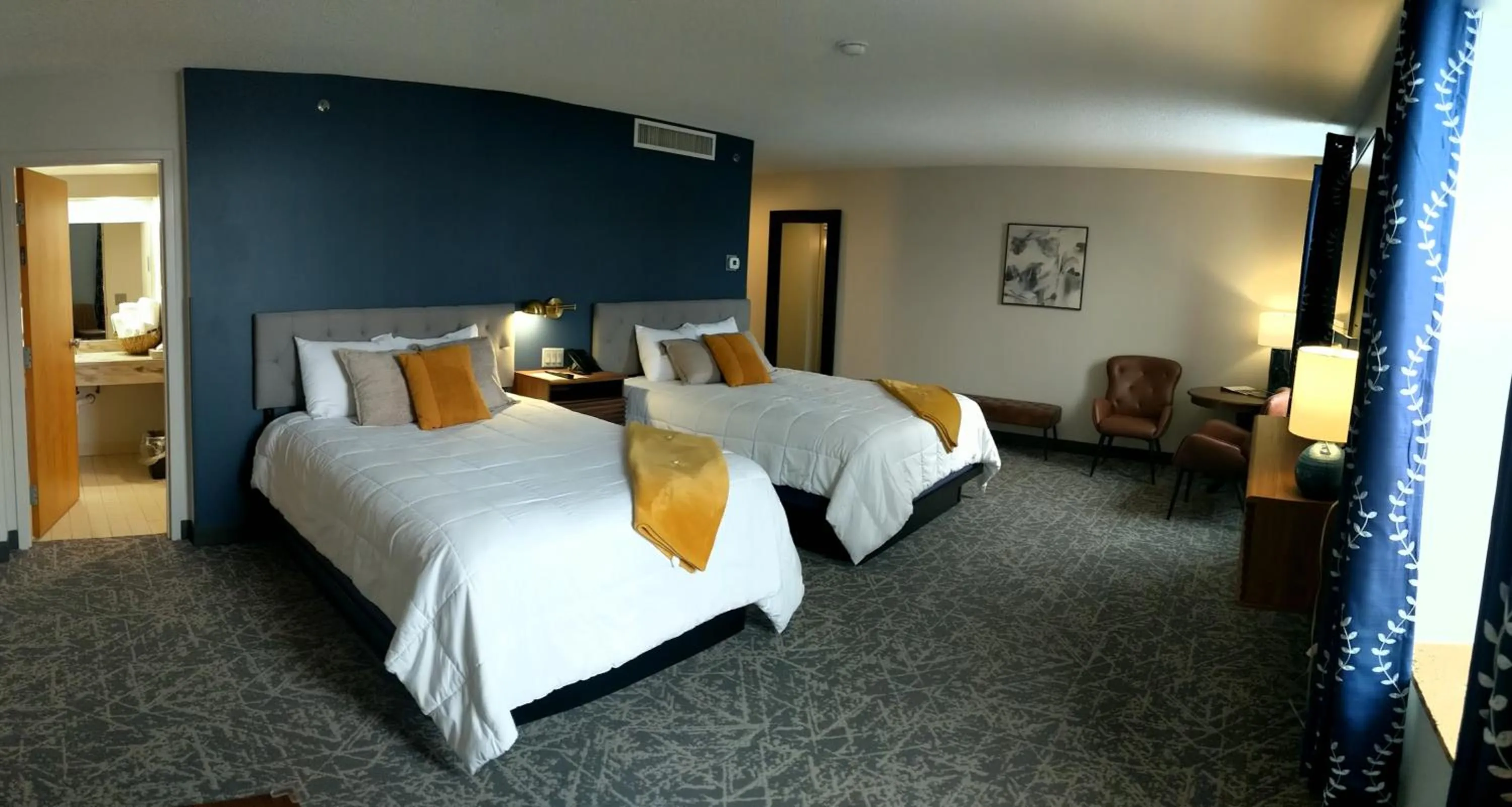 Bed in The Northeastland Hotel