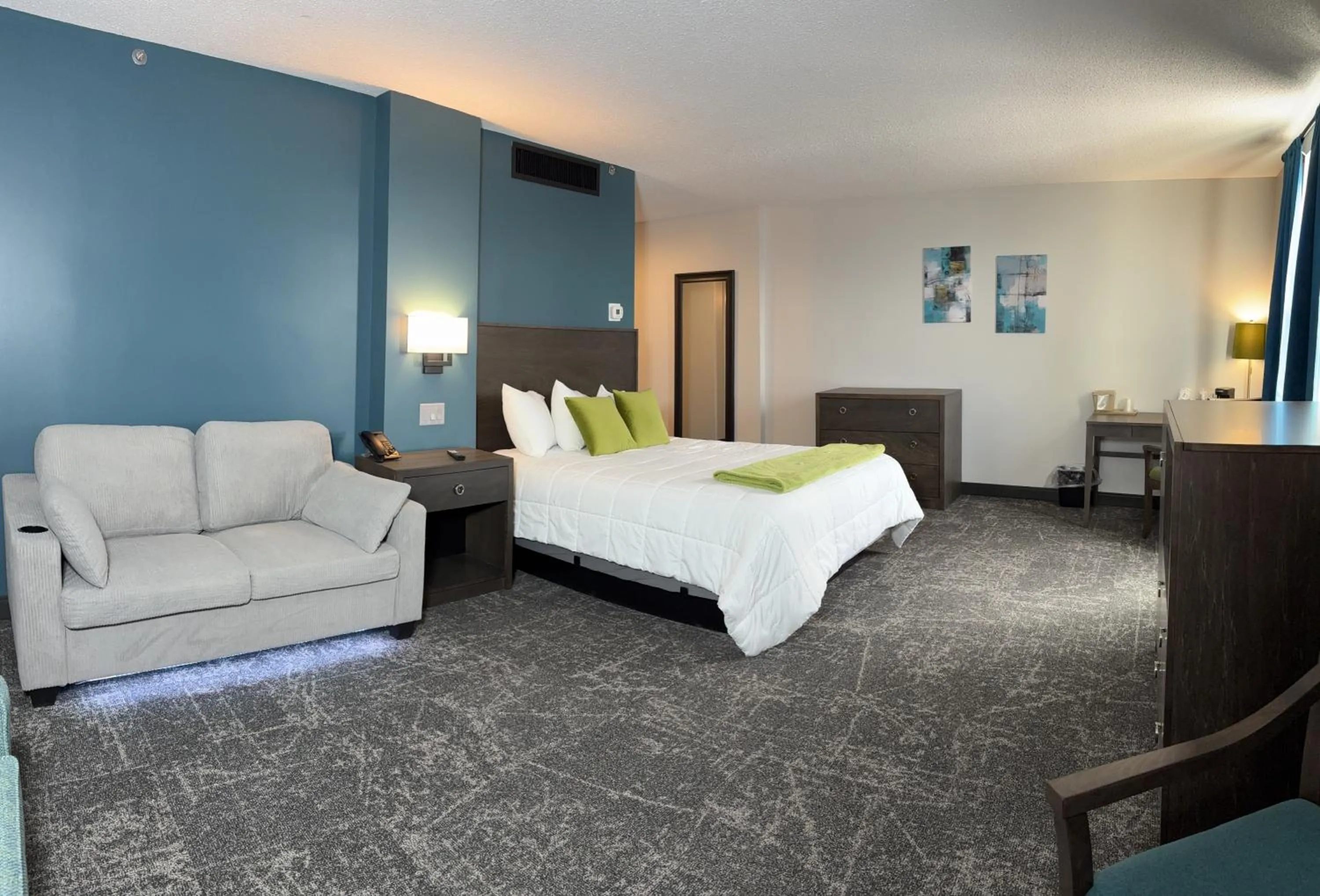 Bed in The Northeastland Hotel