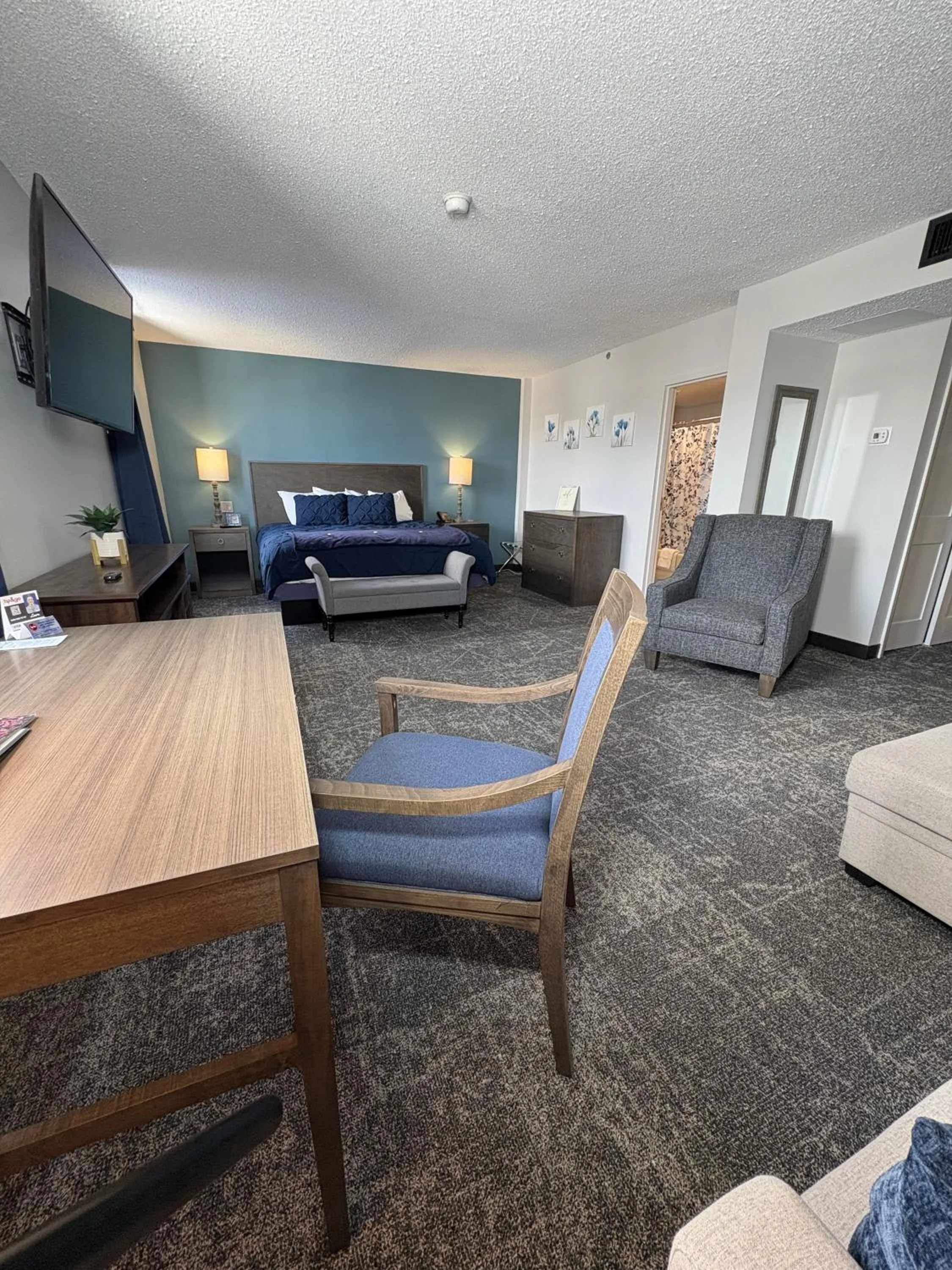 Bed in The Northeastland Hotel