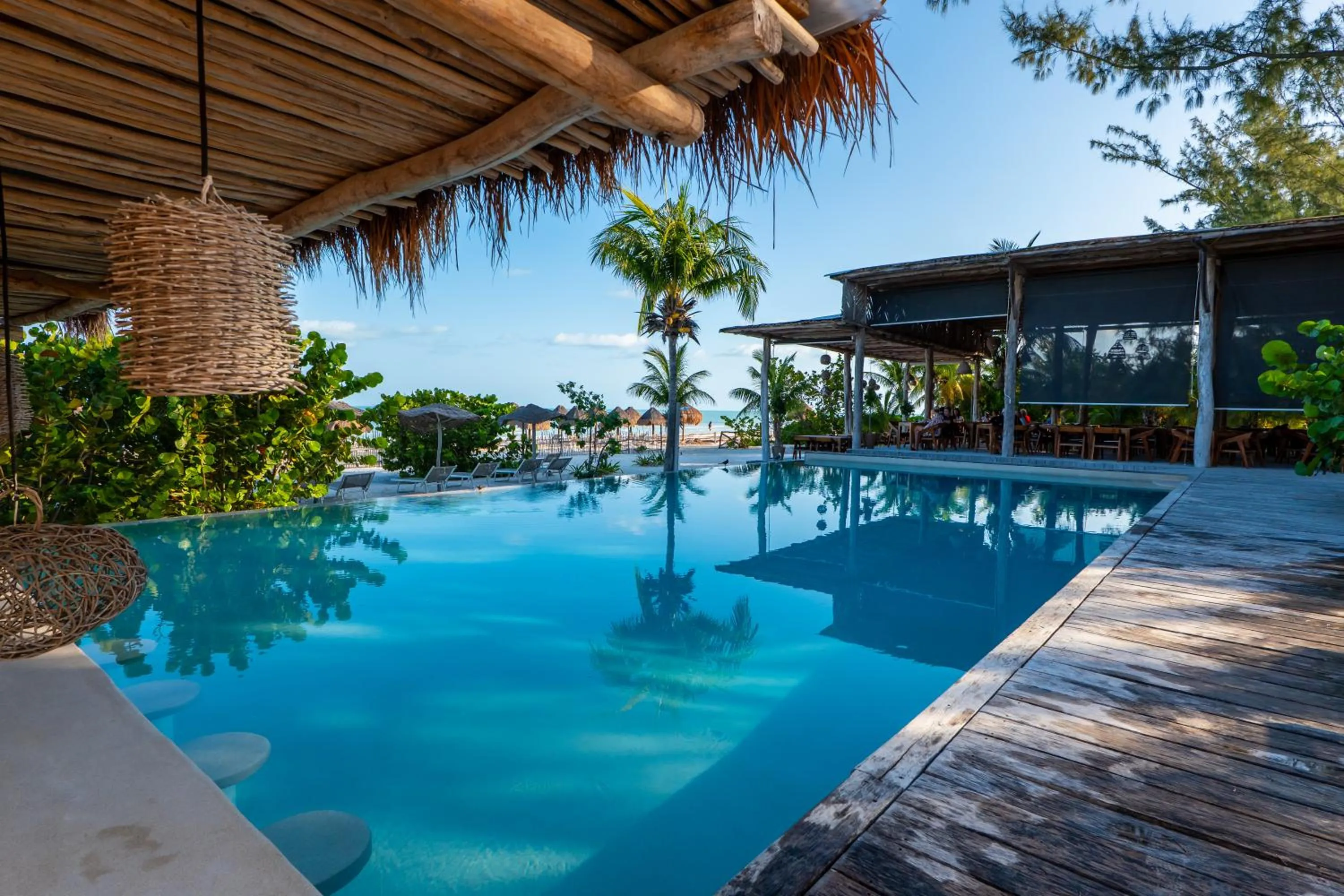 Restaurant/places to eat in My Blue Hotel Holbox