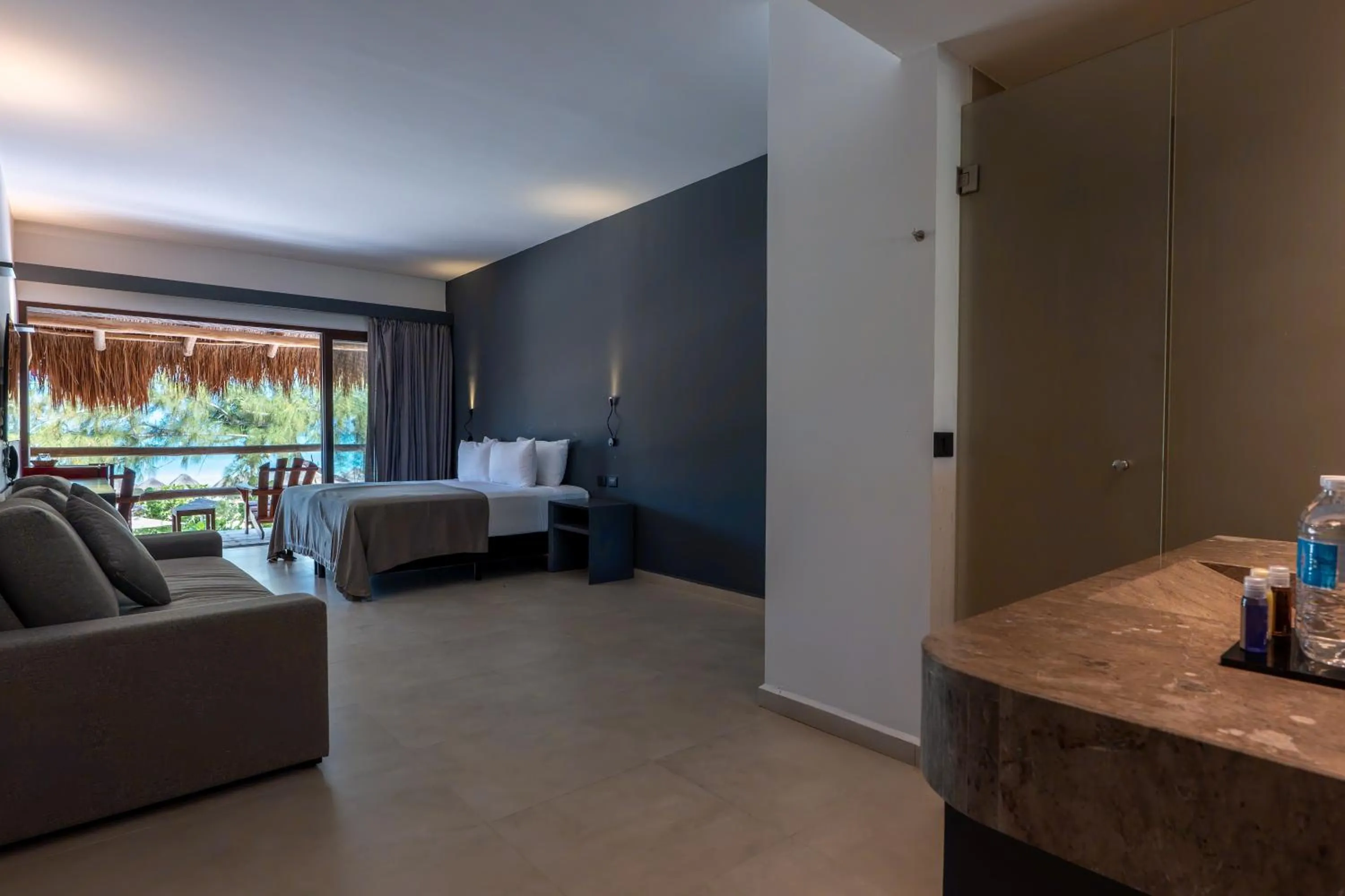 Bedroom, Bed in My Blue Hotel Holbox